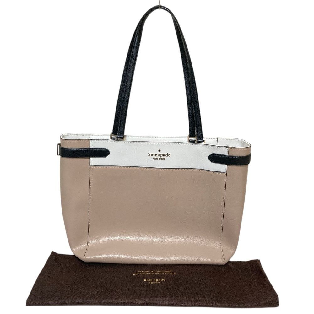 Kate Spade Kate Spade kate spade new york WKRU7098 Leather Tote Bag Leather Tote Bag WKRU7098 DUTY FREE for USA Size ONE SIZE - 14 Thumbnail