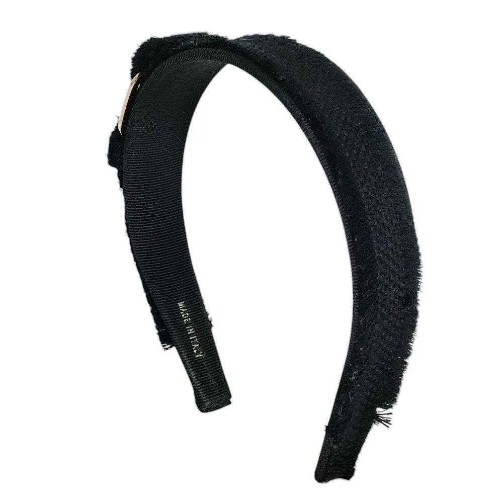 Salvatore Ferragamo Salvatore Ferragamo Salvatore Ferragamo Vara Ribbon Fringe Headband Hair Accessory Textile Other DUTY FREE for USA Size ONE SIZE - 2 Thumbnail