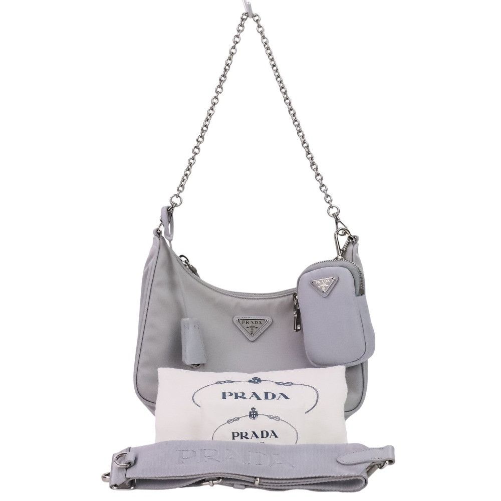 Prada Prada Prada RE-NYLON Re-Edition 2005 Nylon Shoulder Bag Textile Shoulder Bag 1BH204 DUTY FREE for USA Size ONE SIZE - 14 Thumbnail