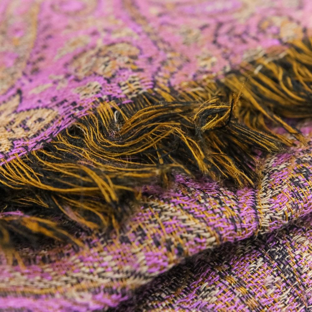 Dries Van Noten Dries Van Noten Dries Van Noten Paisley Large Stole Textile Shawl 3455-1318 DUTY FREE for USA Size ONE SIZE - 10 Thumbnail