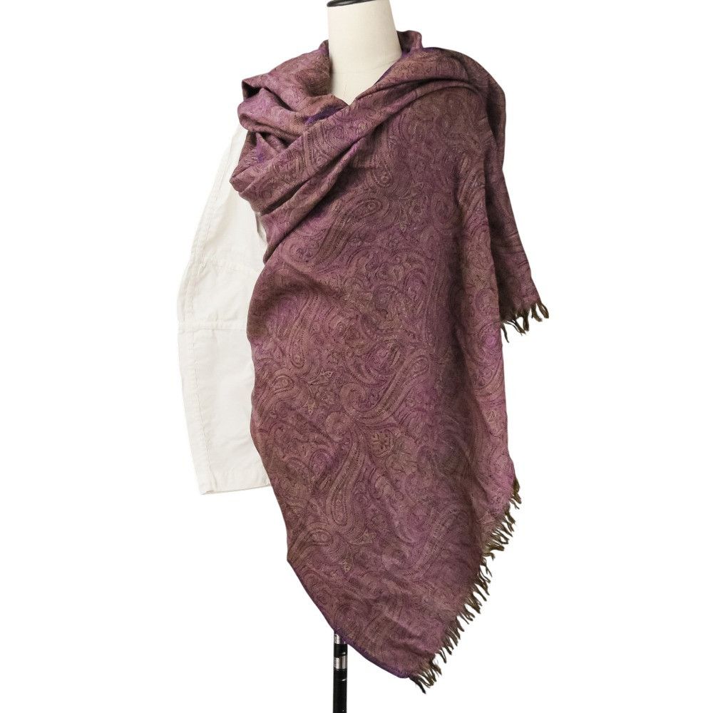 Dries Van Noten Dries Van Noten Dries Van Noten Paisley Large Stole Textile Shawl 3455-1318 DUTY FREE for USA Size ONE SIZE - 3 Thumbnail