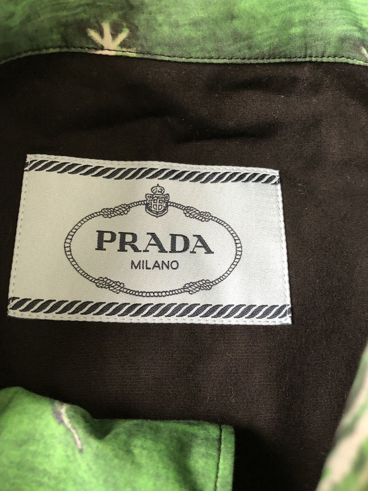 Prada Prada Impossible True Love Poplin bowling shirt MEDIUM Size US M / EU 48-50 / 2 - 4 Thumbnail