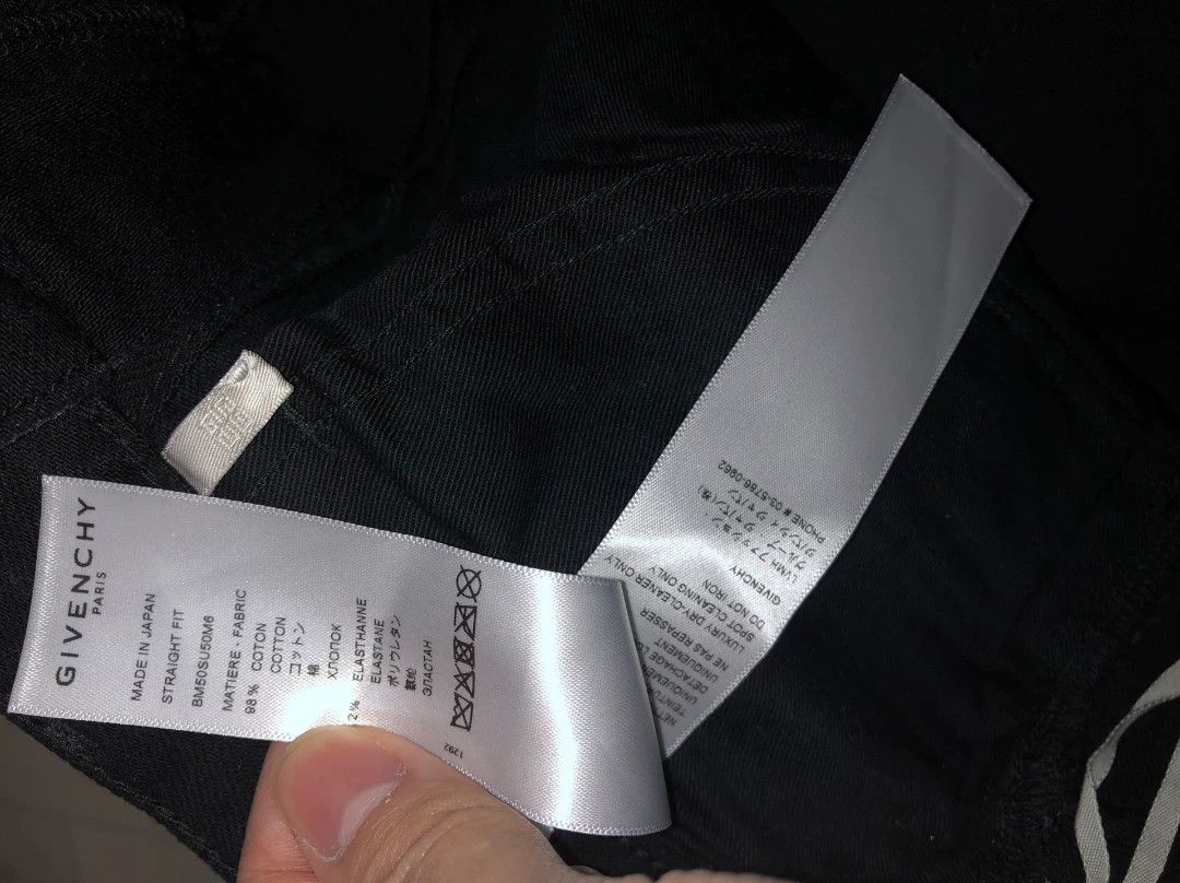 MMW Givenchy 21SS MMW Painted Cracked Jeans Size US 30 / EU 46 - 7 Thumbnail