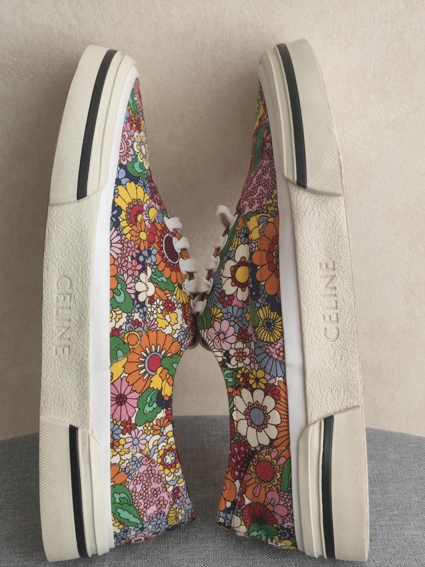 Hedi Slimane Celine Hedi Floral Collaboration Skate Shoes Size US 8 / EU 41 - 3 Thumbnail