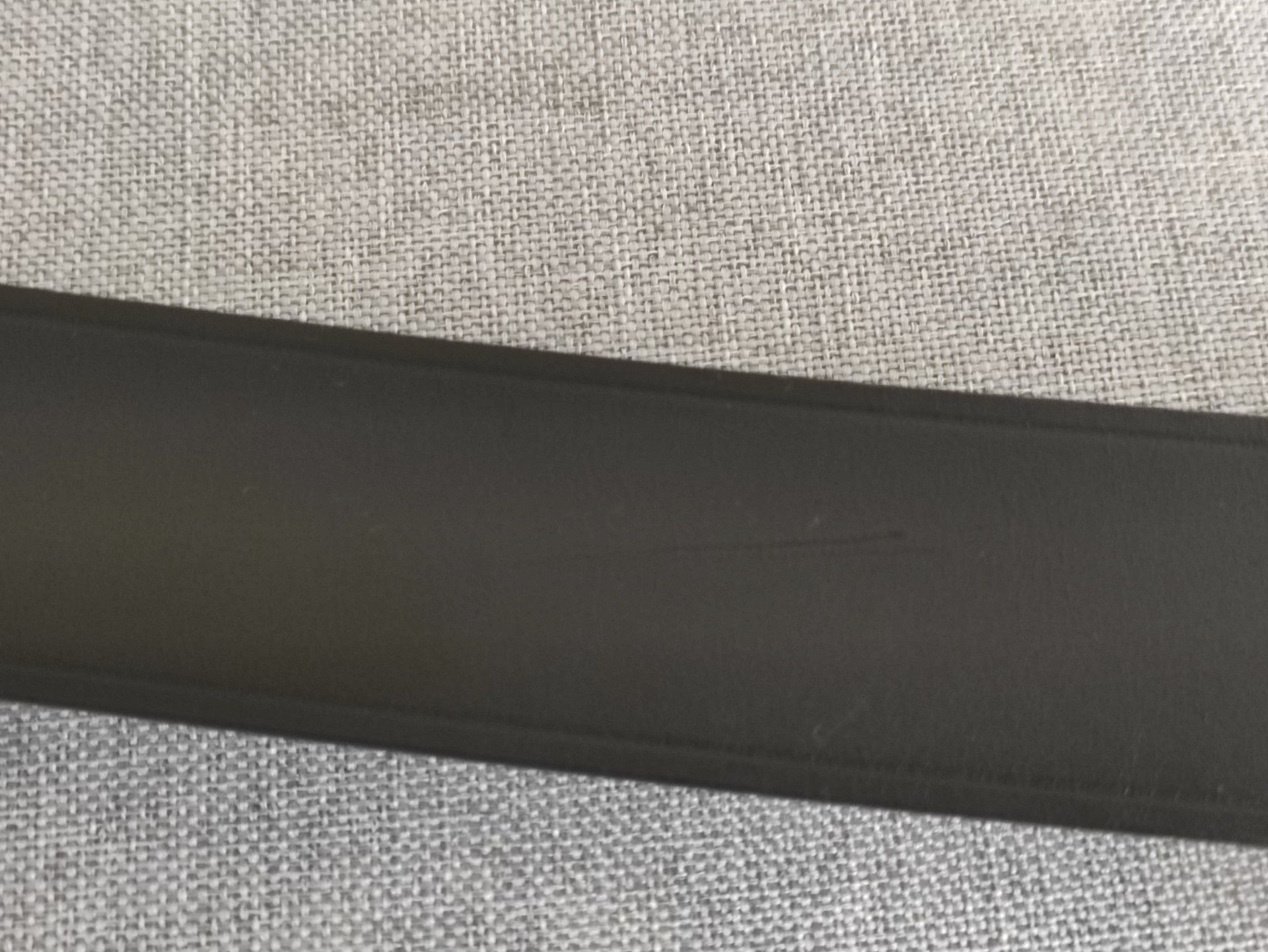 Balenciaga Balenciaga Runway Double B Black Leather Belt Size ONE SIZE - 6 Thumbnail