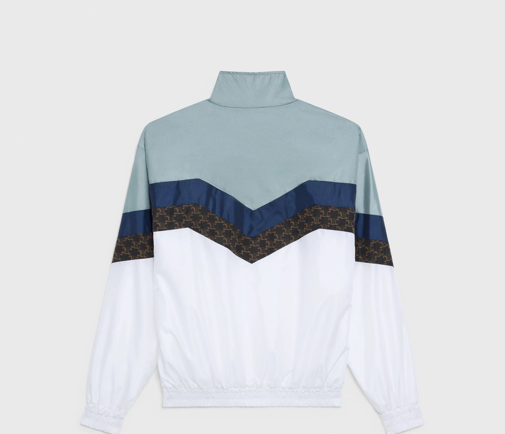 Celine Celine 21SS Runway Monogram Colorblock Track Jacket Size US S / EU 44-46 / 1 - 7 Thumbnail