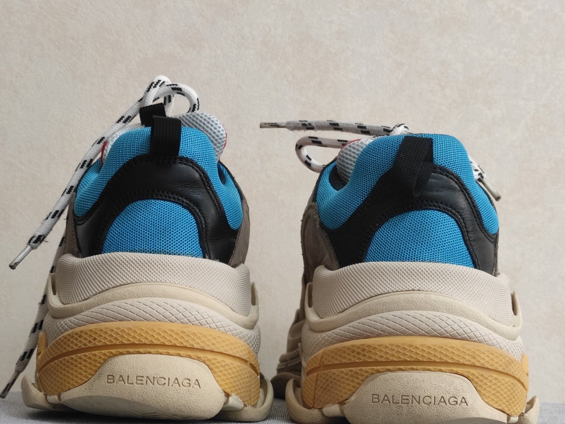 Balenciaga Balenciaga First Gen Red Blue Triples Size US 8 / EU 41 - 4 Thumbnail