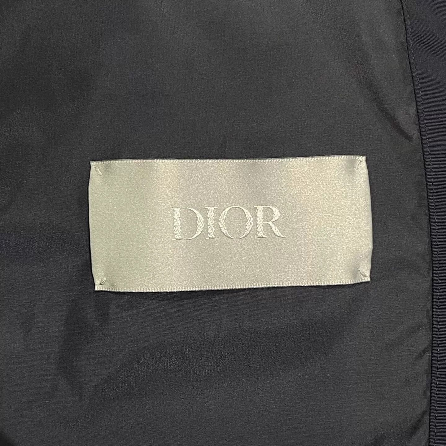 Dior Blue Quilted Diamond Pattern Jacket Size US M / EU 48-50 / 2 - 5 Thumbnail
