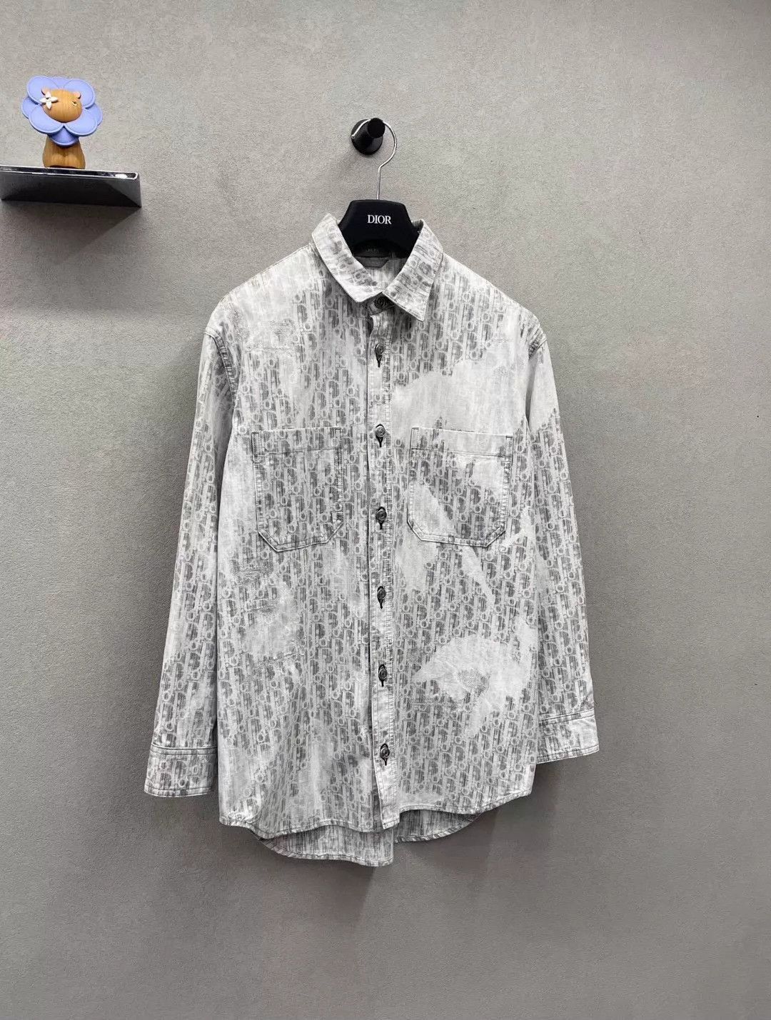 Dior Multi Pattern Long Sleeve Button Up Shirt Size US S / EU 44-46 / 1 - 3 Thumbnail