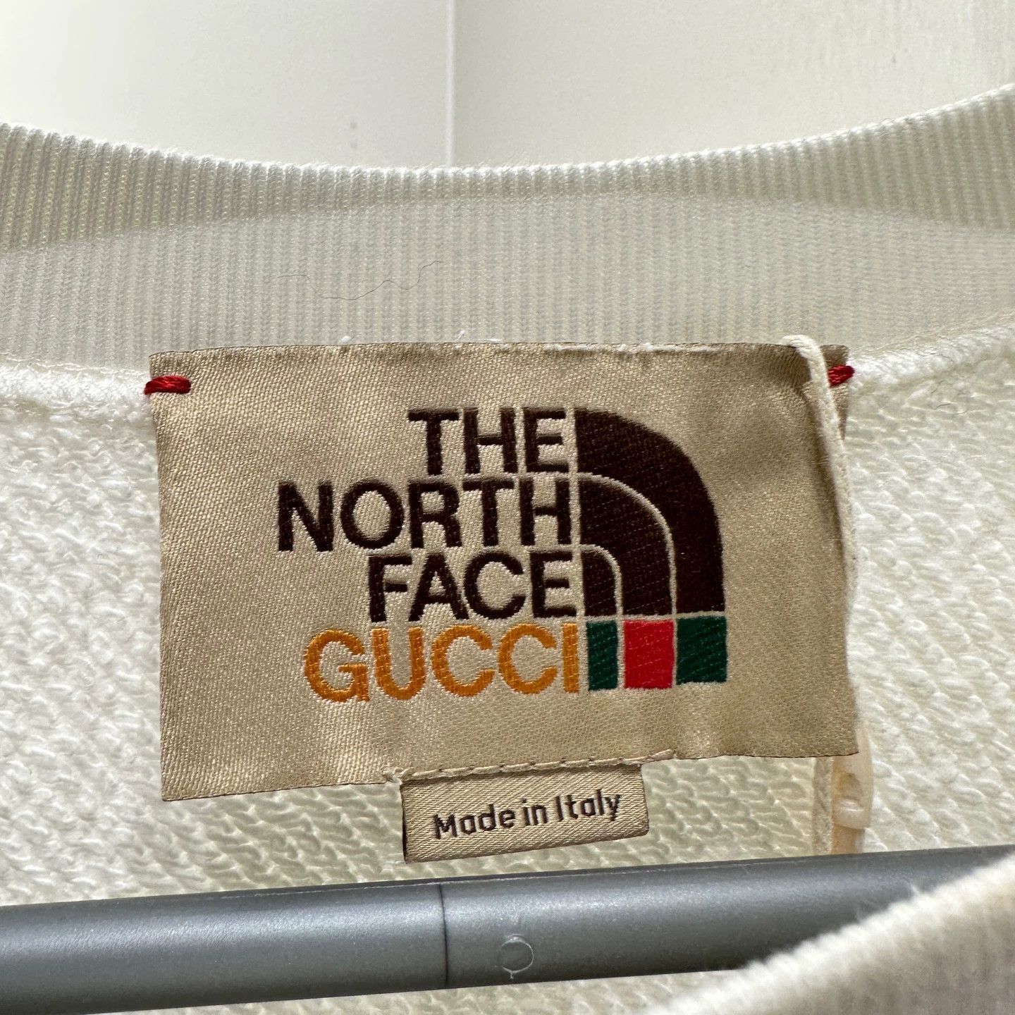 Gucci White Logo Print Long Sleeve Sweatshirt Size US S / EU 44-46 / 1 - 3 Thumbnail
