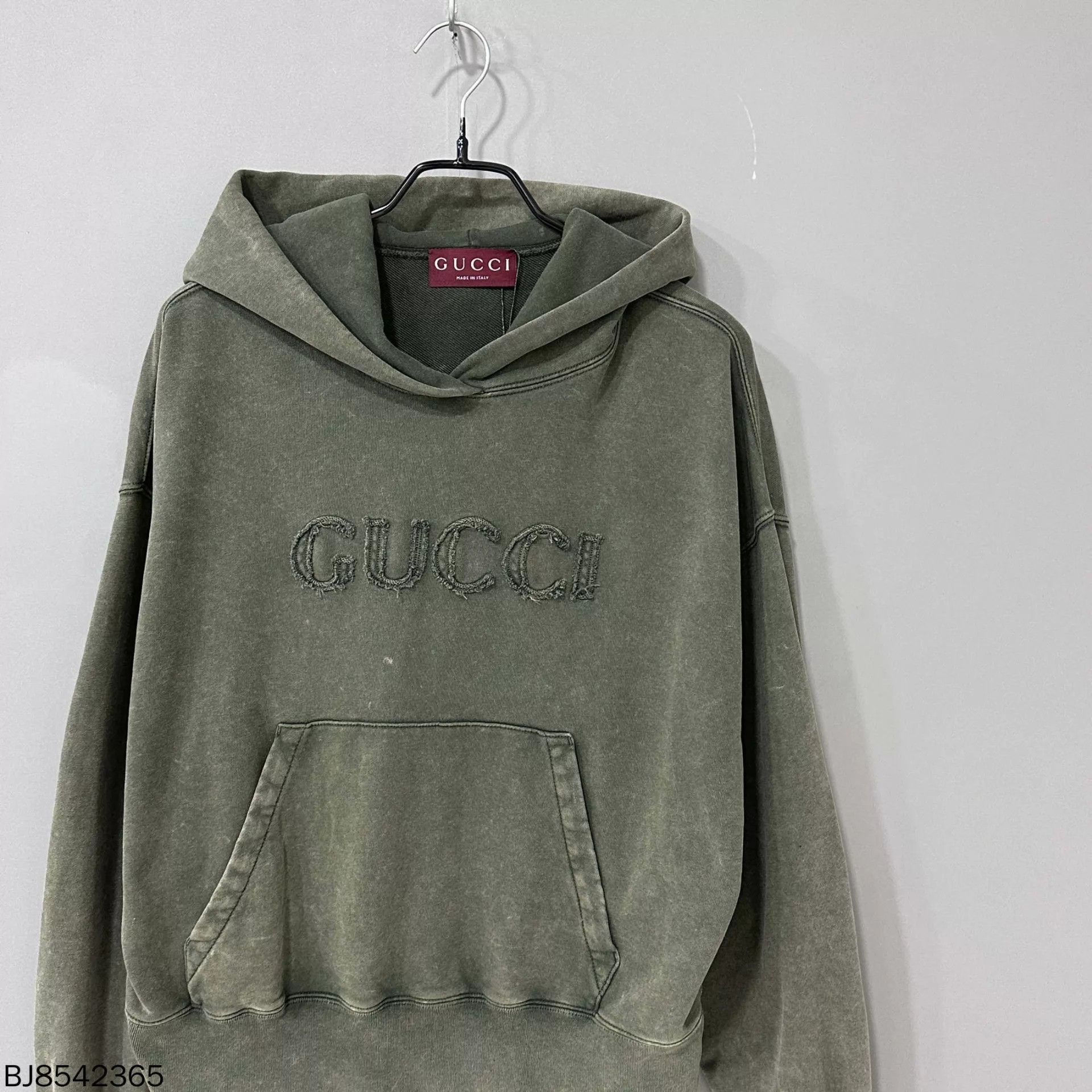 Gucci Green Hoodie with Front Pocket, Size S Size US S / EU 44-46 / 1 - 2 Thumbnail