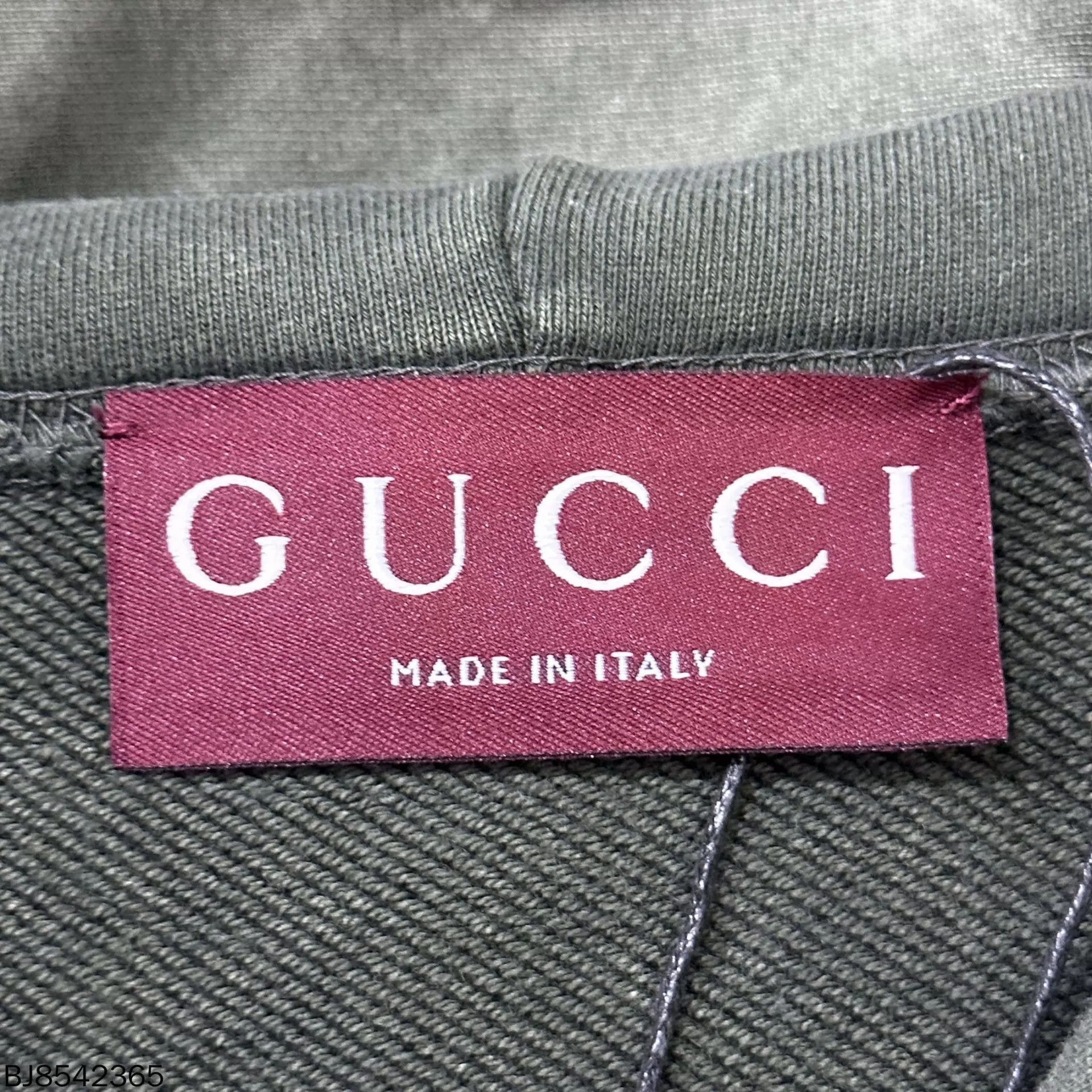 Gucci Green Hoodie with Front Pocket, Size S Size US S / EU 44-46 / 1 - 5 Thumbnail