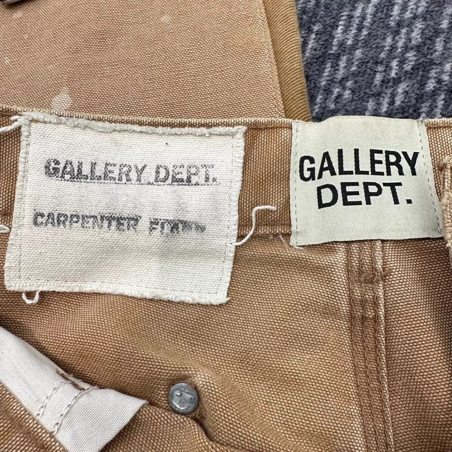 Gallery Dept. Beige Distressed Paint Splatter Casual Pants Size 28 Size US 28 / EU 44 - 5 Thumbnail