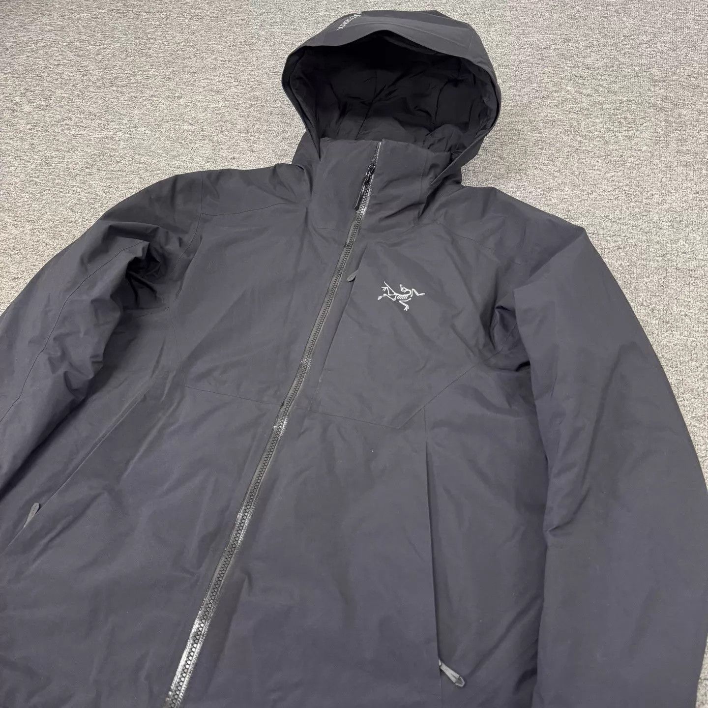 Arc'teryx Black Hooded Jacket with Zip Closure Size US M / EU 48-50 / 2 - 4 Thumbnail