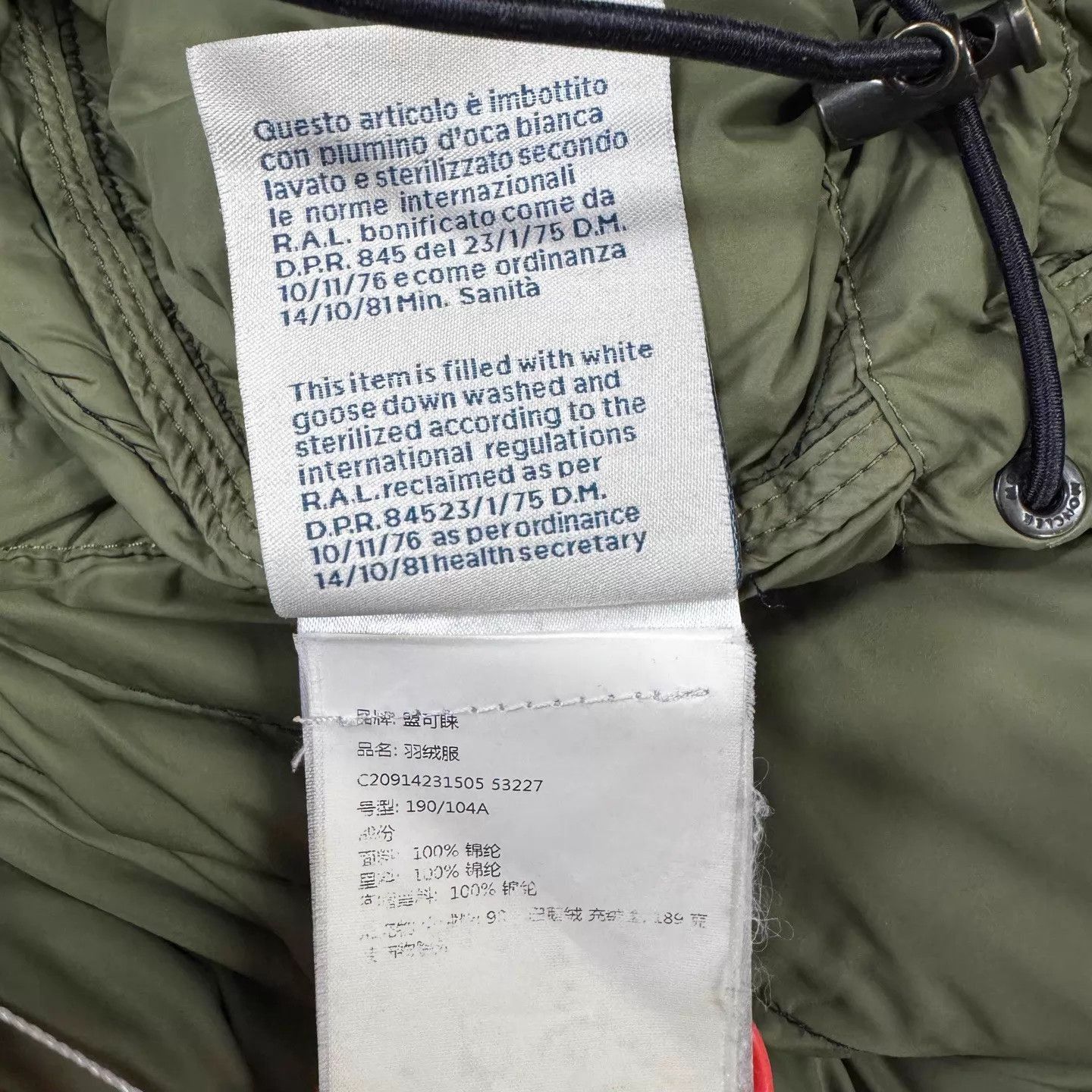 Moncler Blue Quilted Hooded Coat - XXL Size US XXL / EU 58 / 5 - 7 Thumbnail