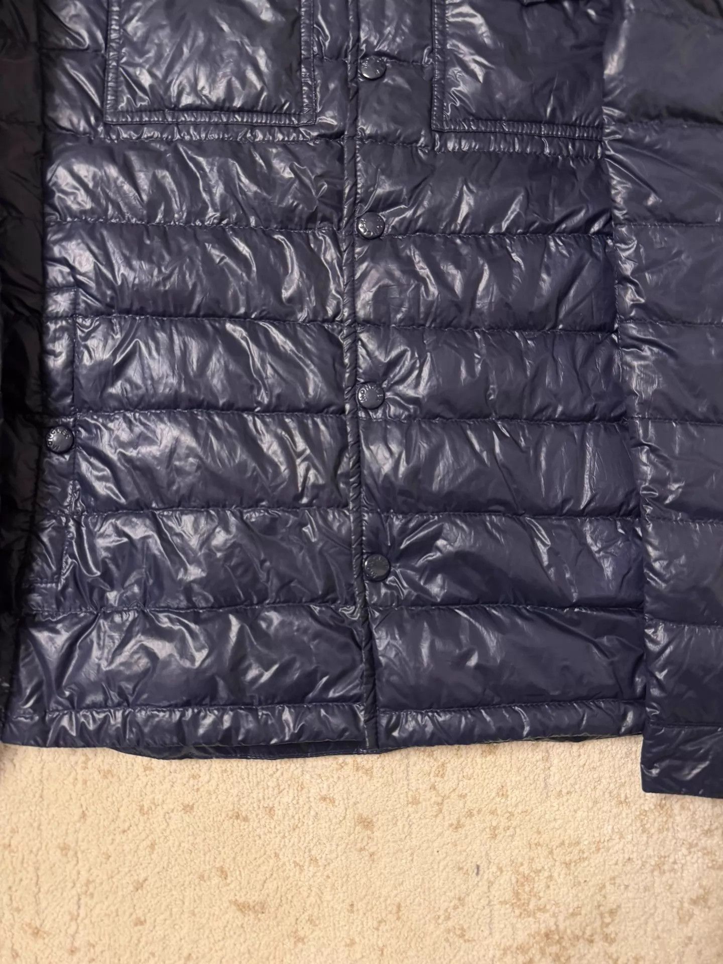 Moncler Quilted Puffer Jacket with Button Front and Pockets Size US L / EU 52-54 / 3 - 3 Thumbnail