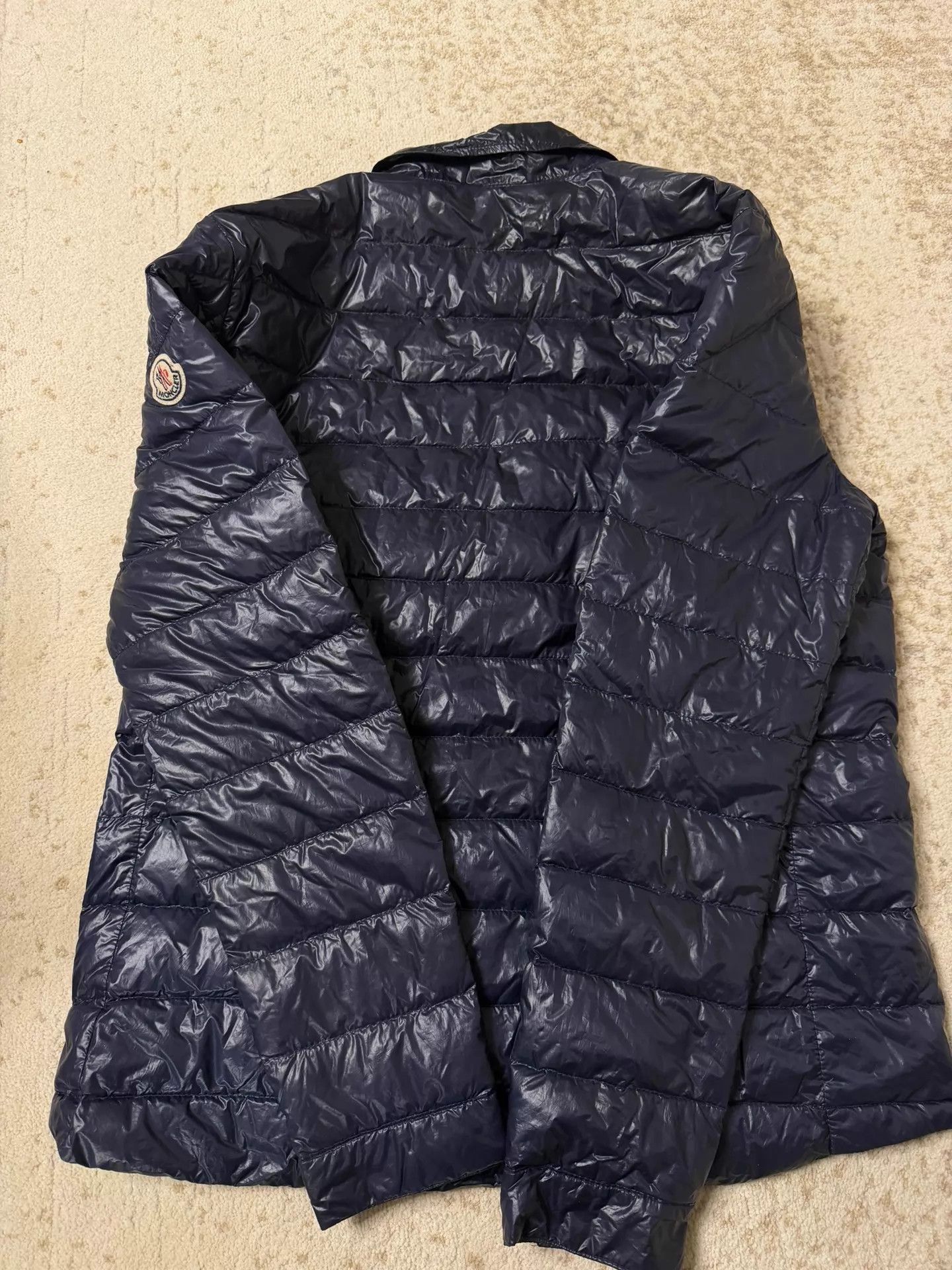 Moncler Quilted Puffer Jacket with Button Front and Pockets Size US L / EU 52-54 / 3 - 4 Thumbnail