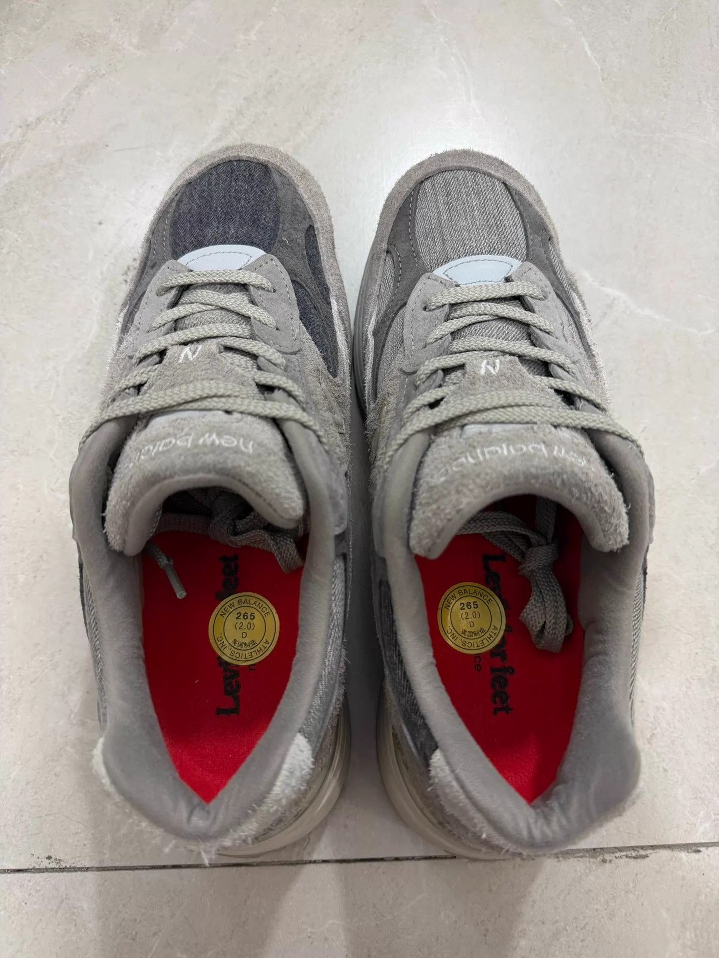 Levi's Gray Low-Top Sneakers Size 9 Size US 9 / EU 42 - 4 Thumbnail