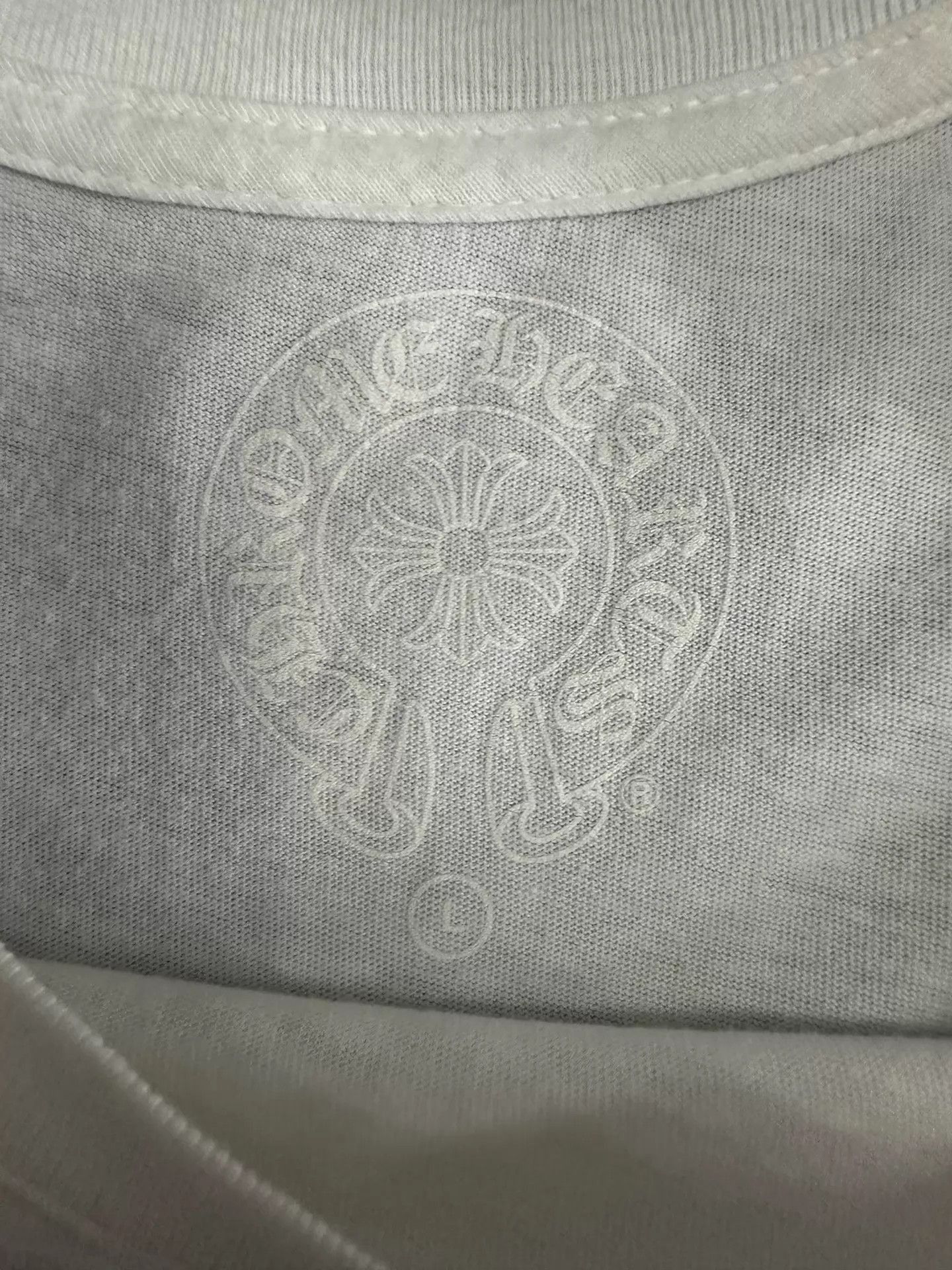 Chrome Hearts White Short-Sleeve Graphic T-Shirt Size US L / EU 52-54 / 3 - 8 Thumbnail