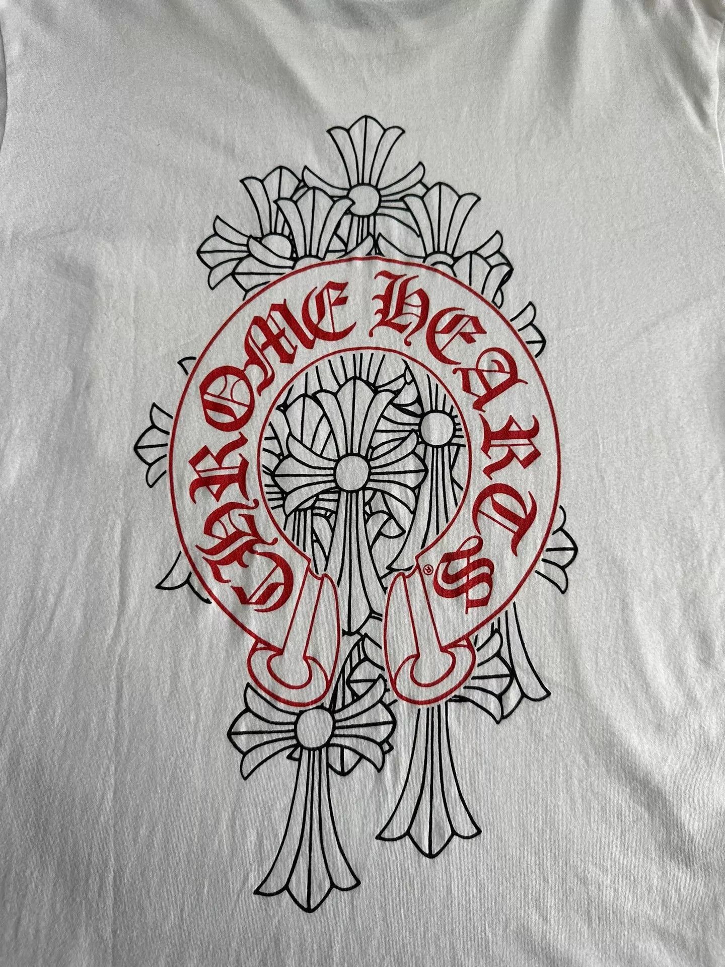 Chrome Hearts White Short-Sleeve Graphic T-Shirt Size US L / EU 52-54 / 3 - 2 Thumbnail