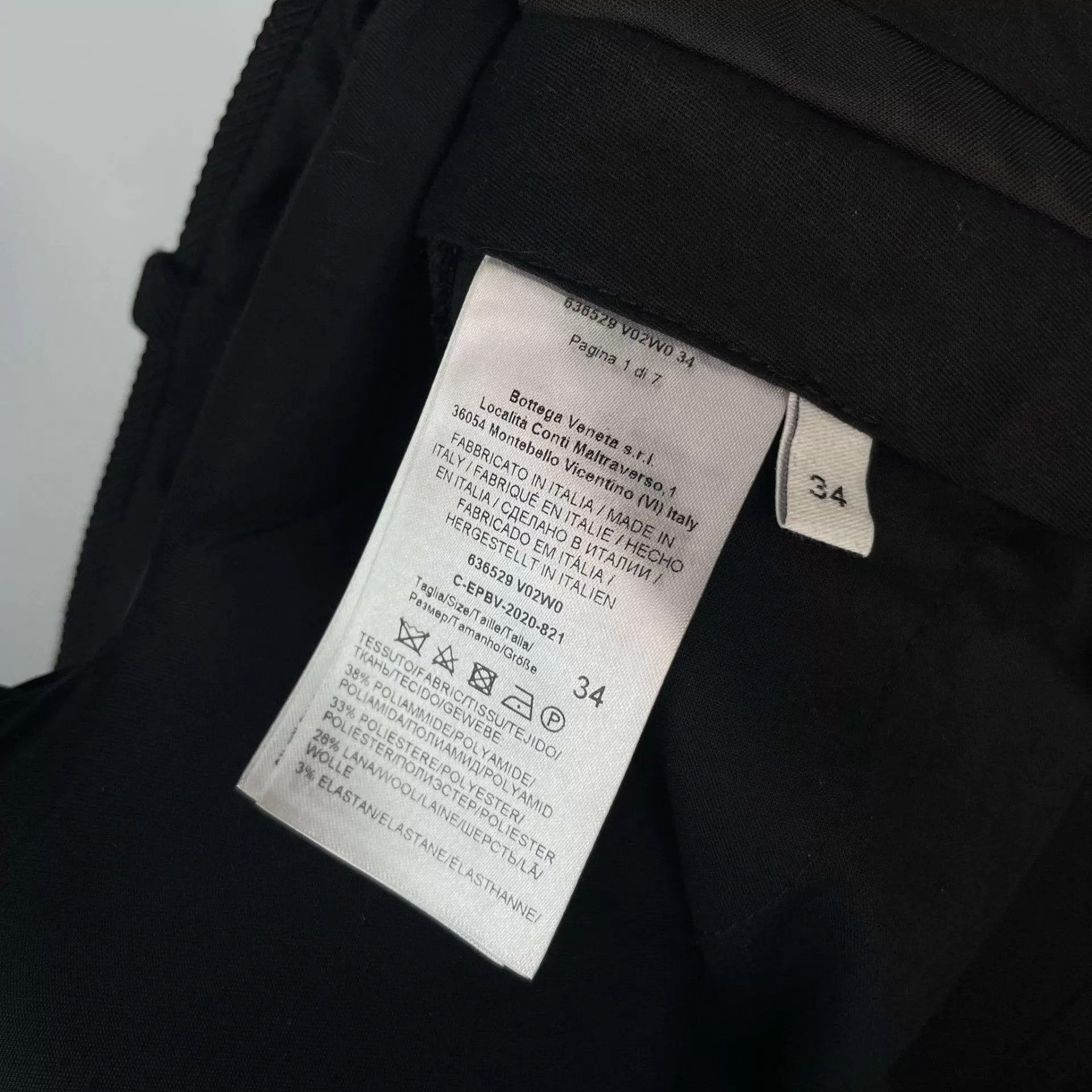 Bvlgari Black Casual Pants Size 34 Size US 34 / EU 50 - 4 Thumbnail