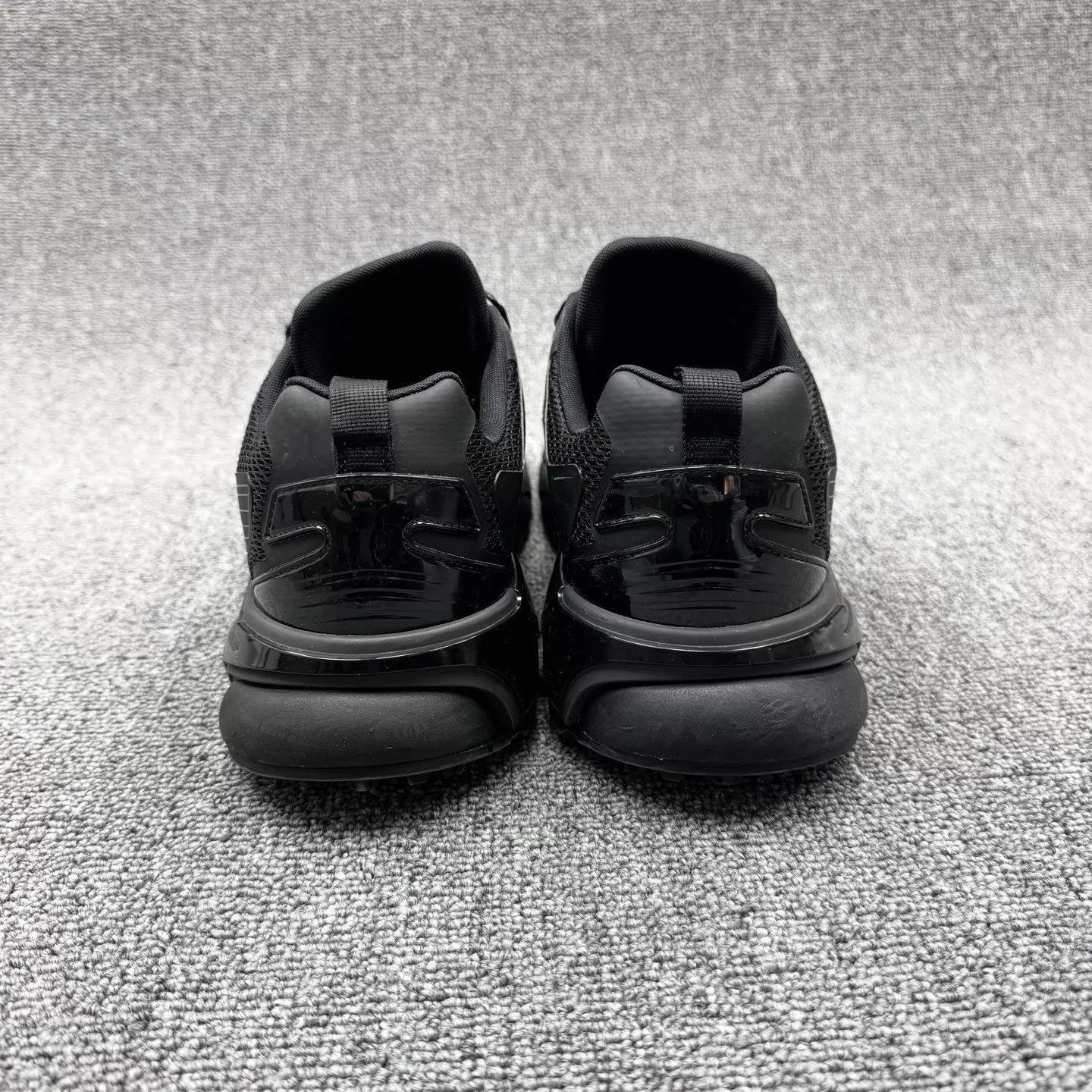 Louis Vuitton Black Structured Athletic Sneakers with Bold Detailing Size US 10.5 / EU 43-44 - 4 Thumbnail