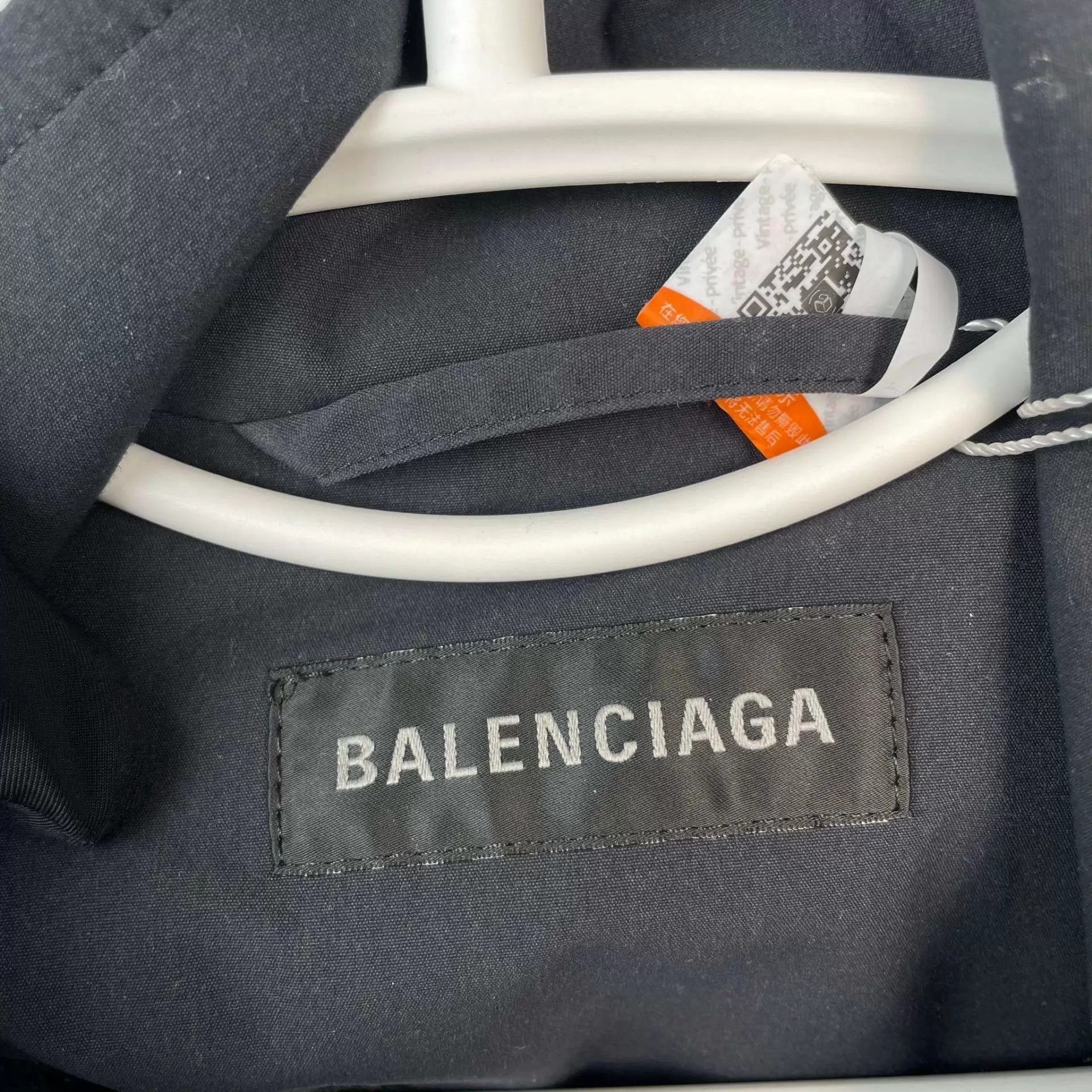 Balenciaga Multi Color Striped Lightweight Zip-Up Jacket S Size US S / EU 44-46 / 1 - 3 Thumbnail
