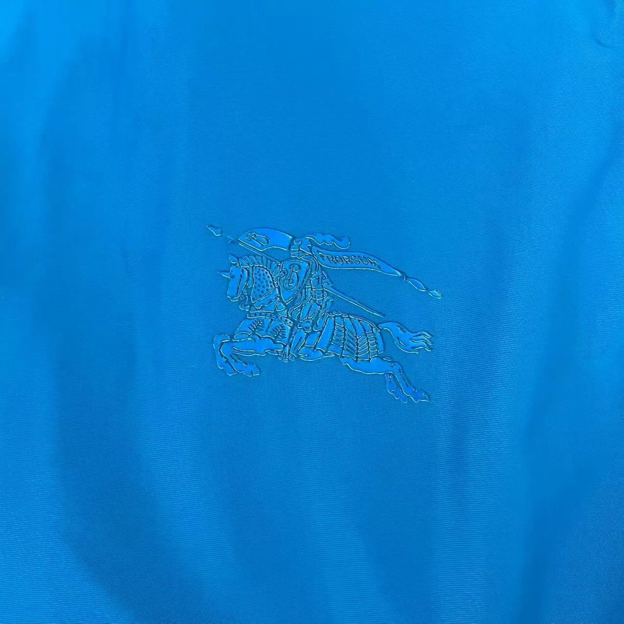 Burberry Blue Bomber Jacket with Zip Closure Size US L / EU 52-54 / 3 - 4 Thumbnail