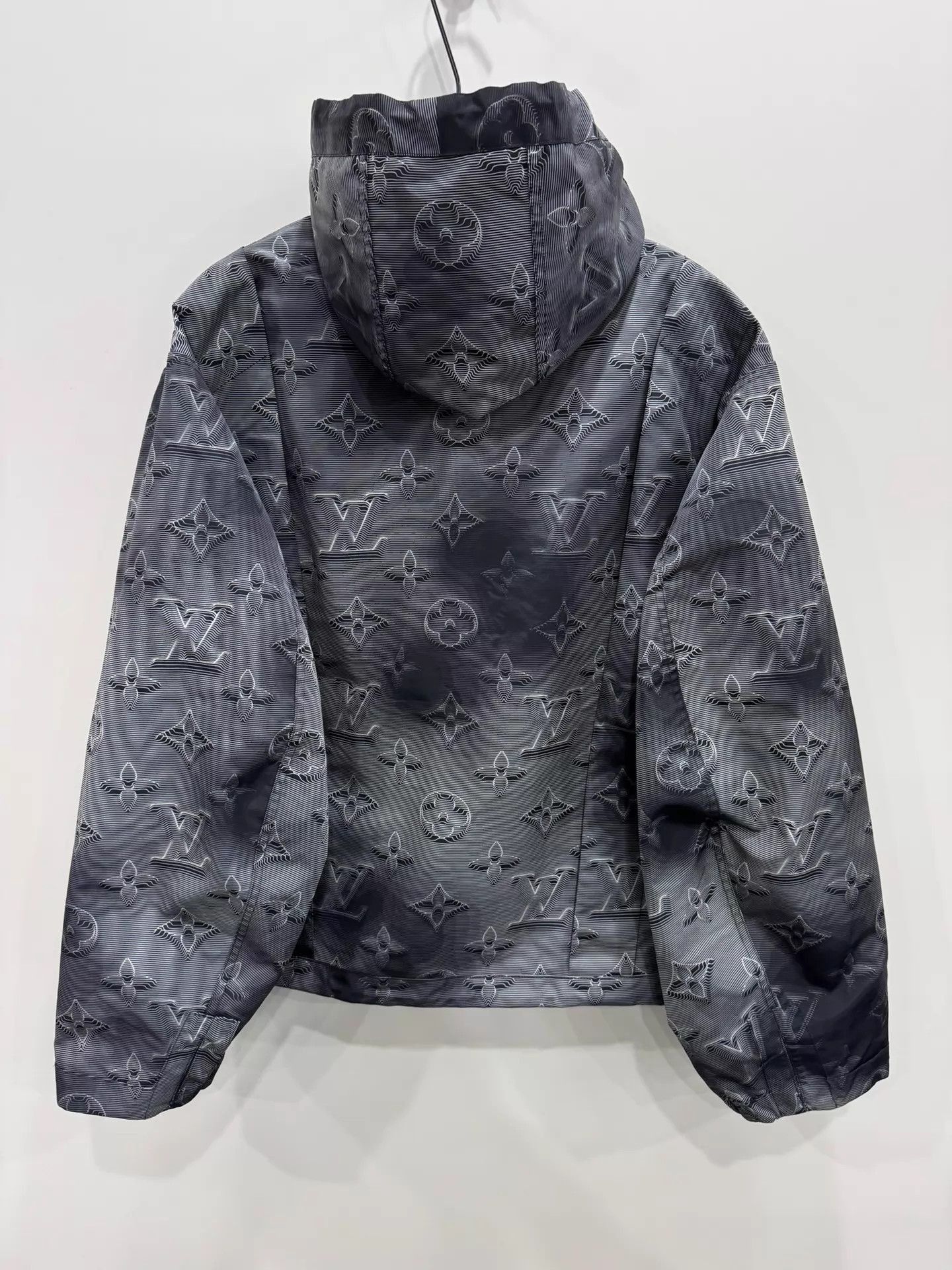Louis Vuitton Black Patterned Zip-Up Jacket Size S Size US S / EU 44-46 / 1 - 3 Thumbnail