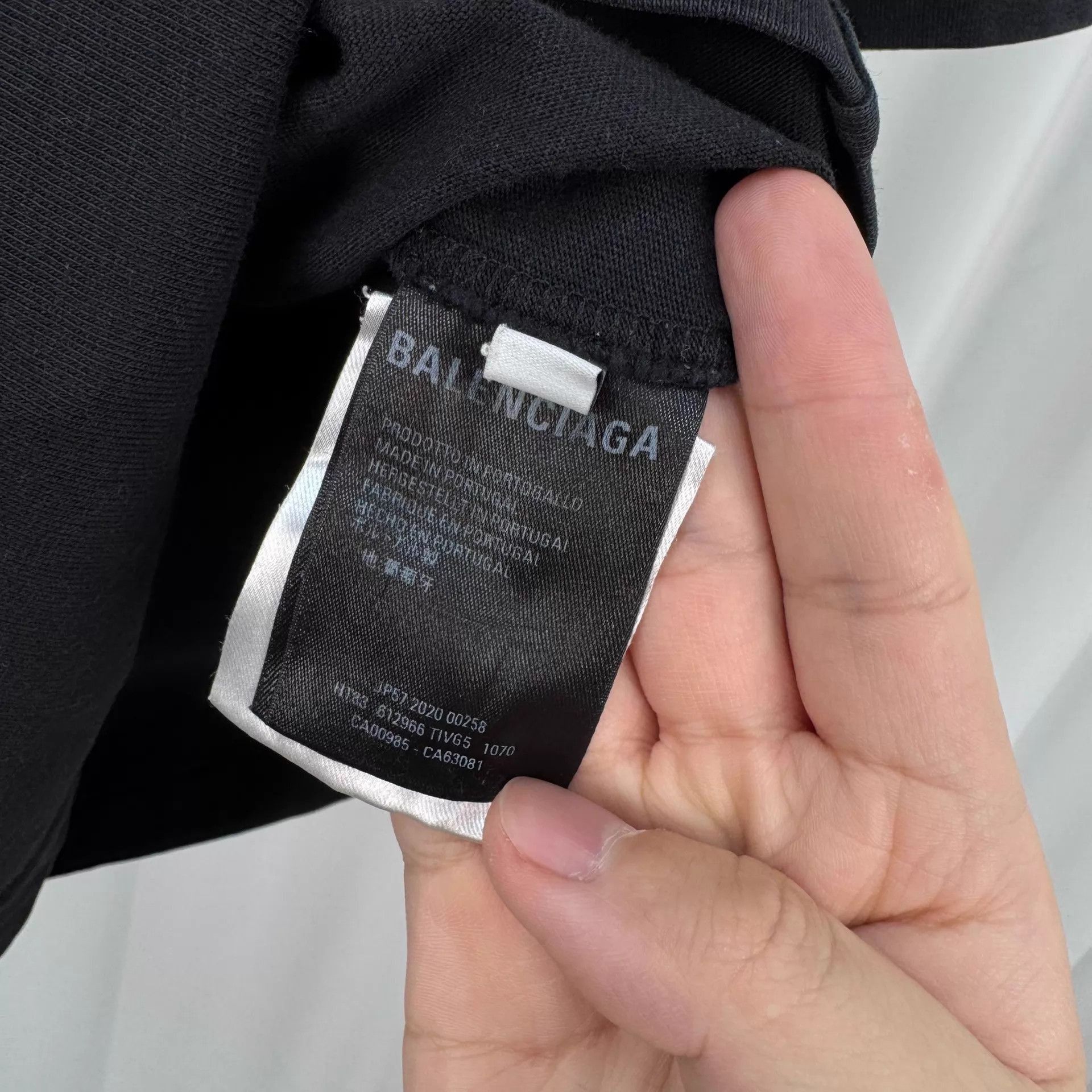 Balenciaga Black Short-Sleeve Shirt - XXS Size US XXS / EU 40 - 7 Thumbnail