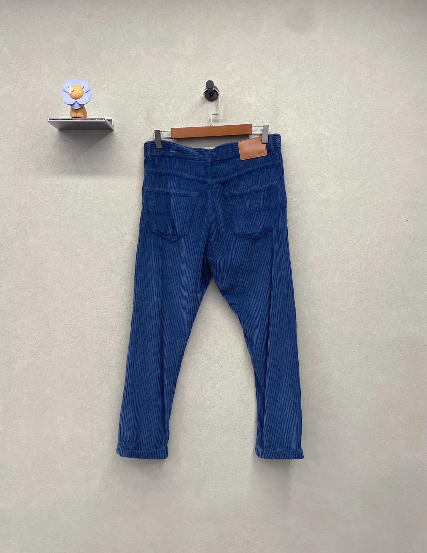 Dior Blue Corduroy Button-Up Jacket Size US M / EU 48-50 / 2 - 4 Thumbnail