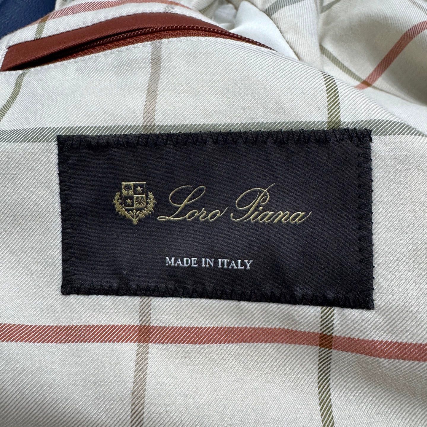 Loro Piana Blue Leather Bomber Jacket Size S Size US S / EU 44-46 / 1 - 3 Thumbnail