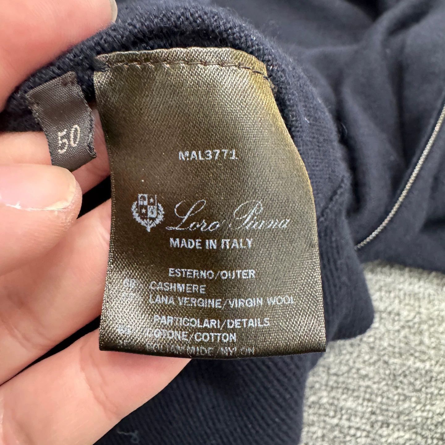 Loro Piana Multi Color Zip-Up Bomber Jacket Size US M / EU 48-50 / 2 - 3 Thumbnail