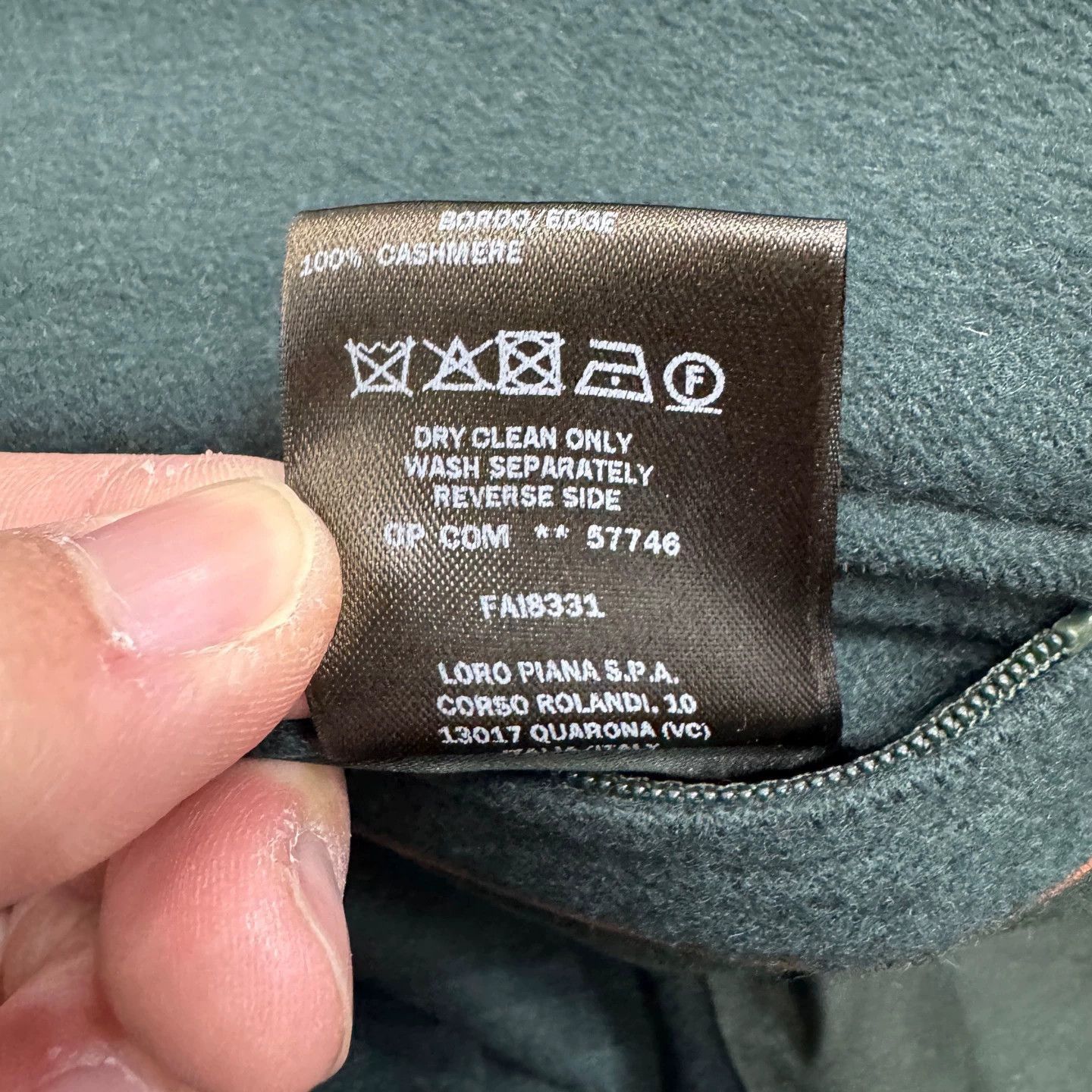 Loro Piana Multi Color Heavy Winter Coat - Size XL Size US XL / EU 56 / 4 - 5 Thumbnail