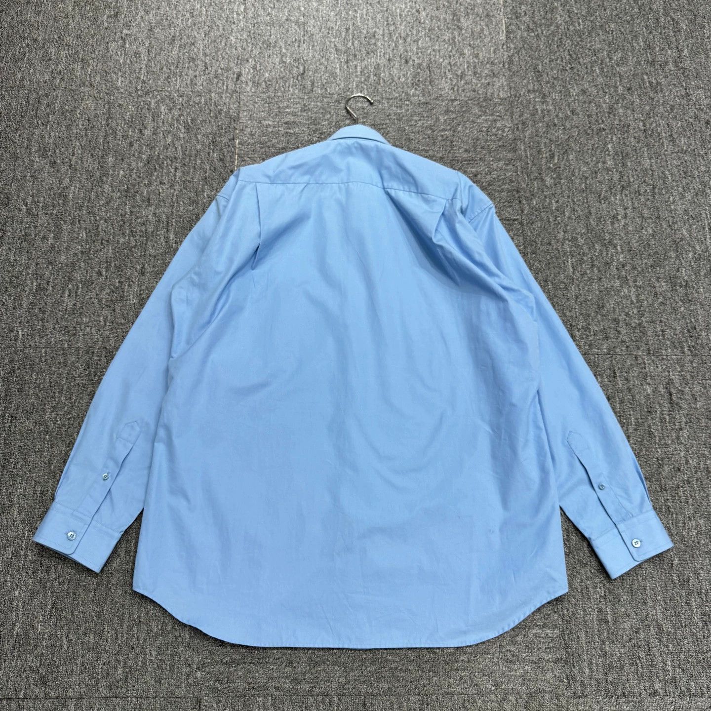 Balenciaga Blue Long Sleeve Button-Up Shirt Size US S / EU 44-46 / 1 - 5 Thumbnail