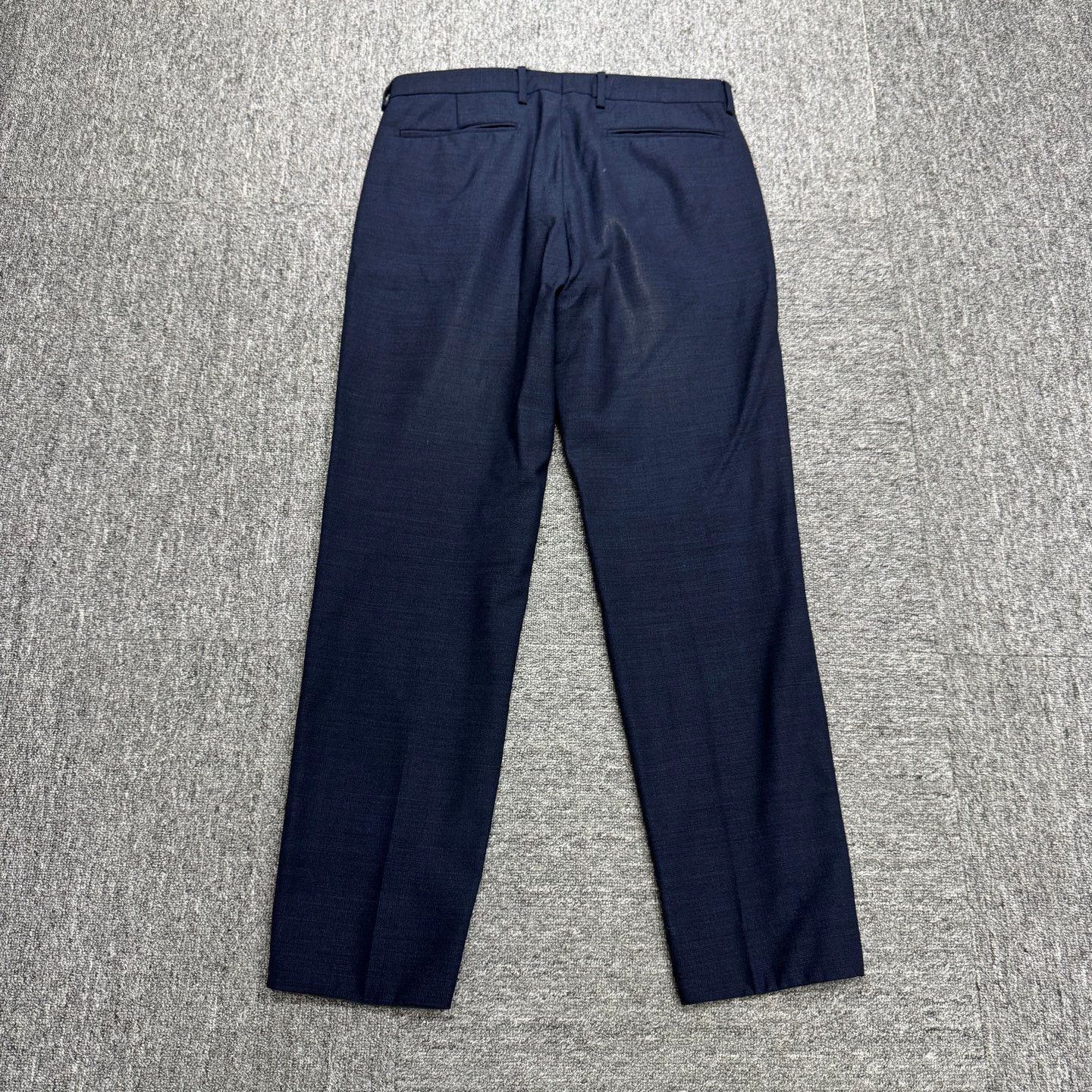 Dior Blue Straight-Leg Pants Size 30 Size US 30 / EU 46 - 5 Thumbnail