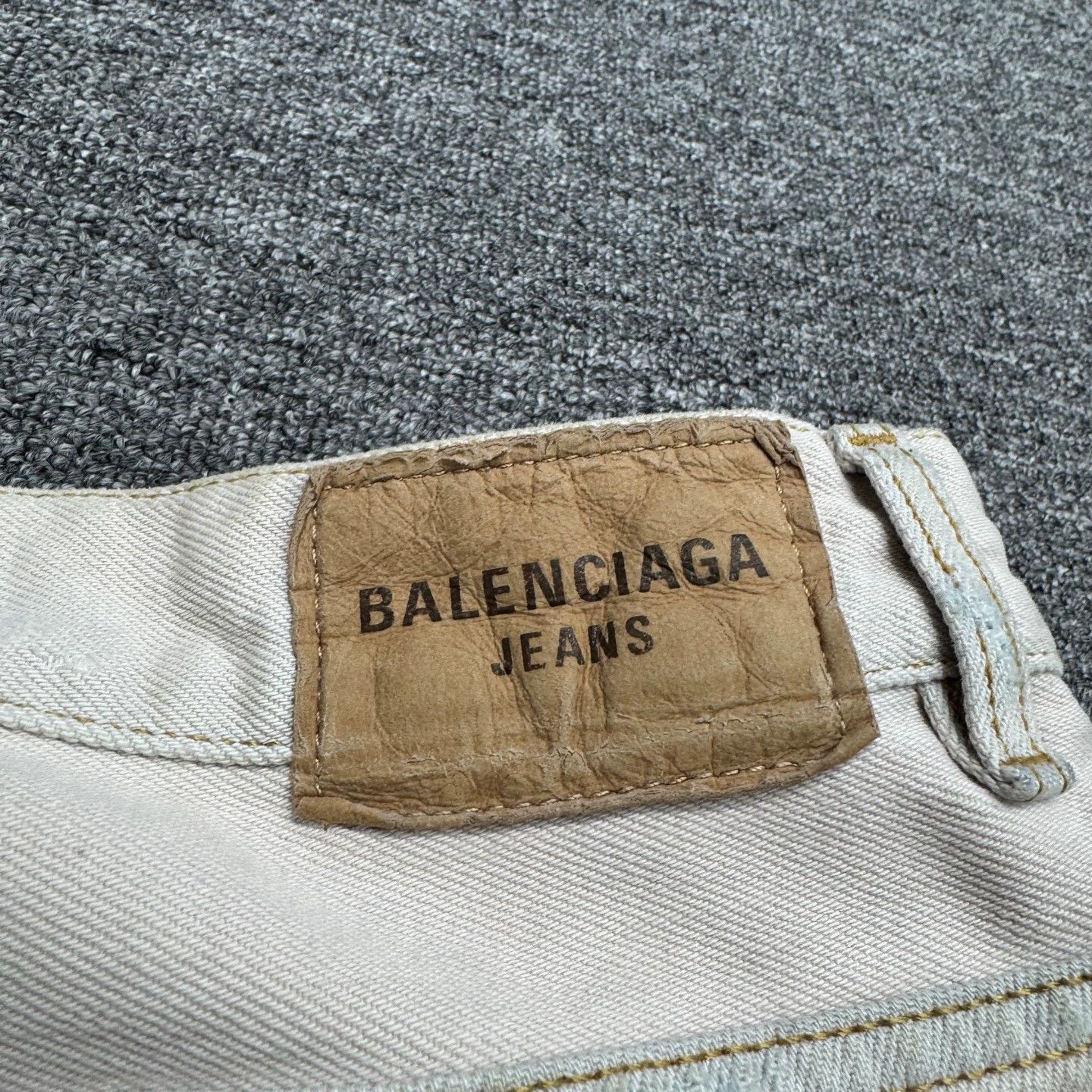 Balenciaga White Denim Pants Size 32 Size US 32 / EU 48 - 8 Thumbnail