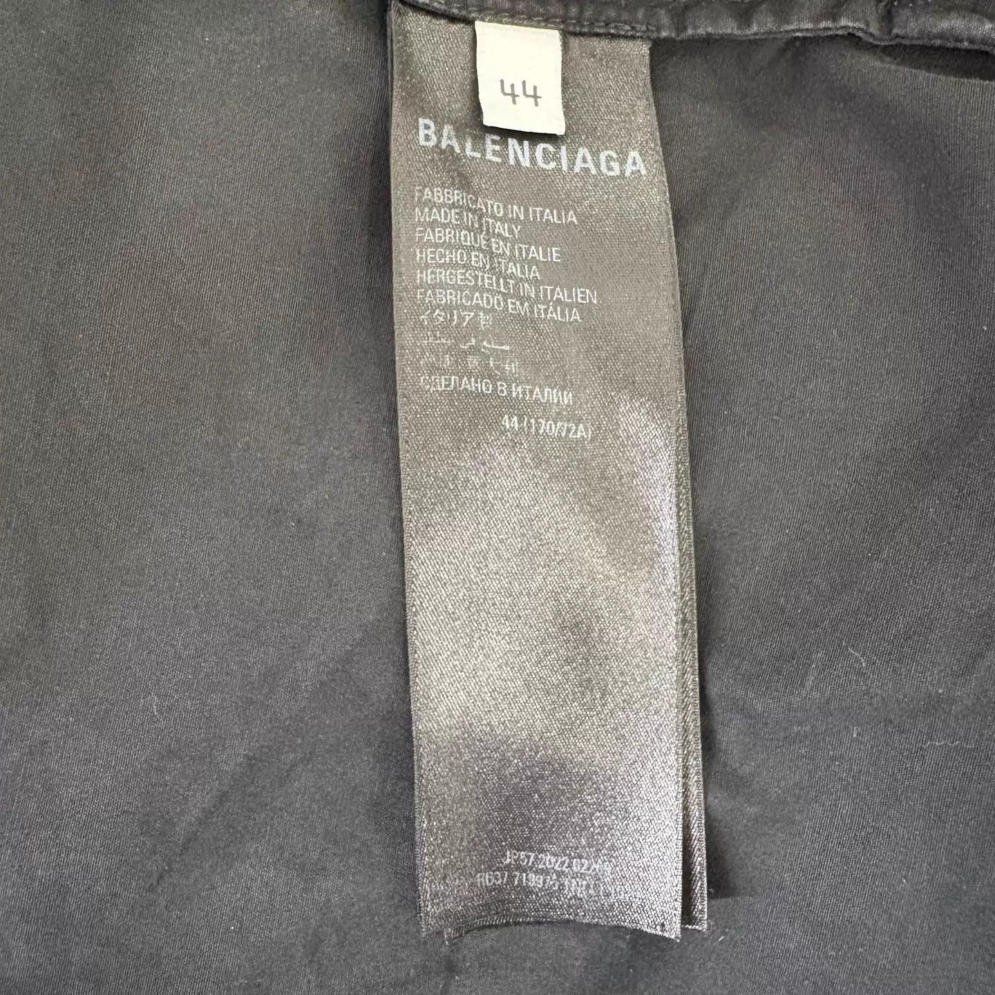 Balenciaga Black Printed Casual Shorts Size US 28 / EU 44 - 5 Thumbnail
