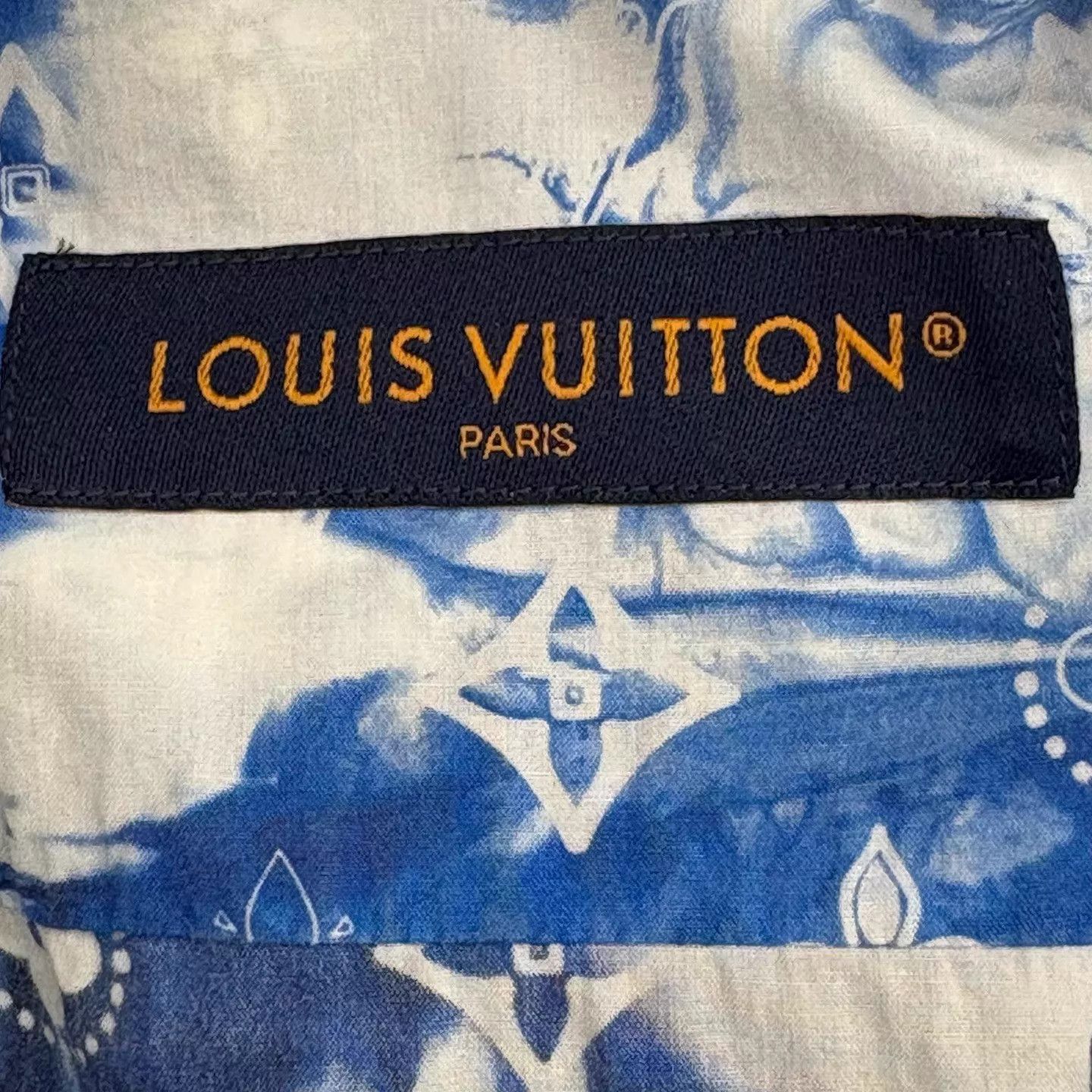 Louis Vuitton Blue Short Sleeve Printed Shirt Size US S / EU 44-46 / 1 - 3 Thumbnail
