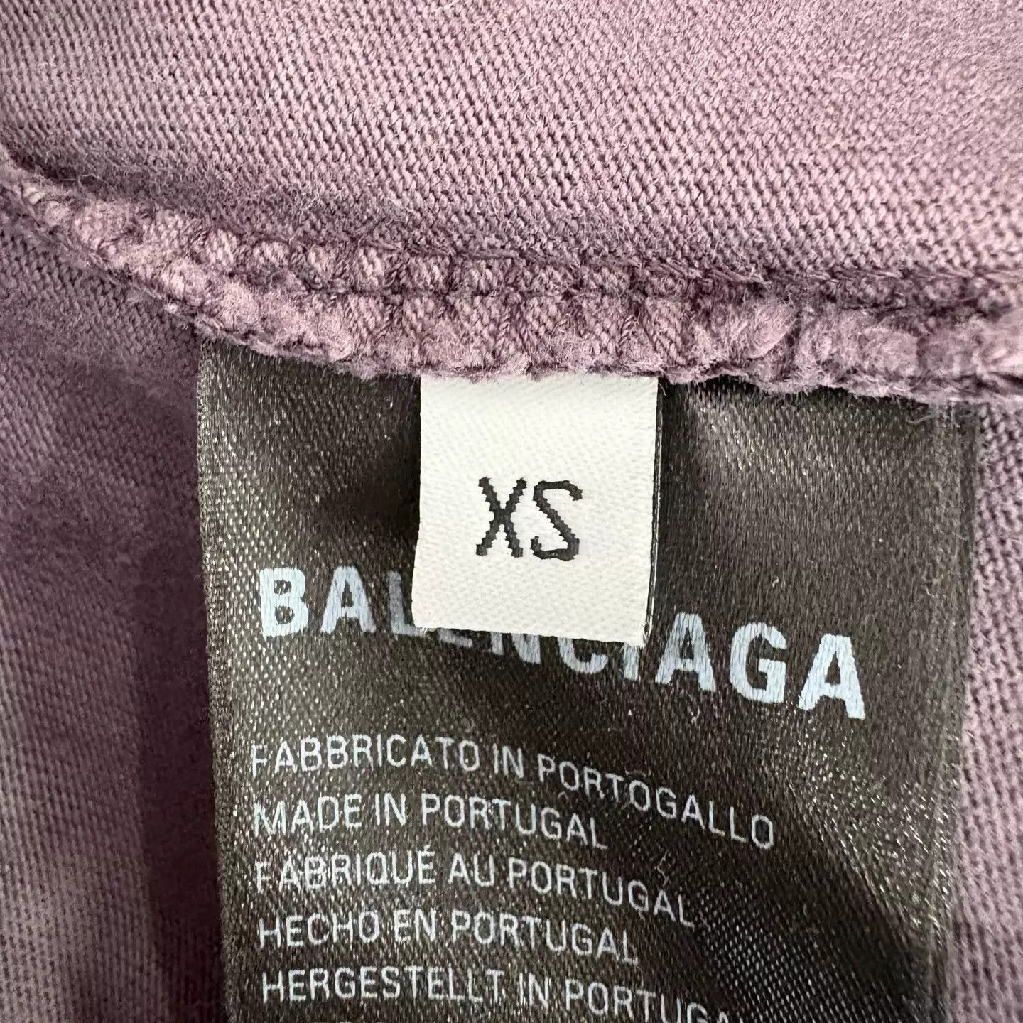 Balenciaga Gray Short-Sleeve Oversized T-Shirt Size US XS / EU 42 / 0 - 5 Thumbnail