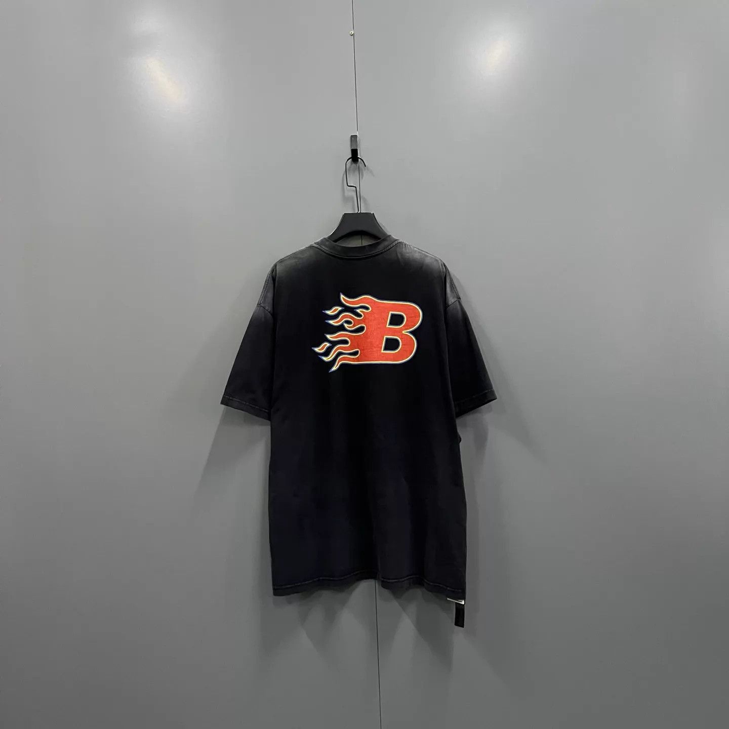 Balenciaga Black Short Sleeve Graphic Tee Size US XS / EU 42 / 0 - 2 Thumbnail