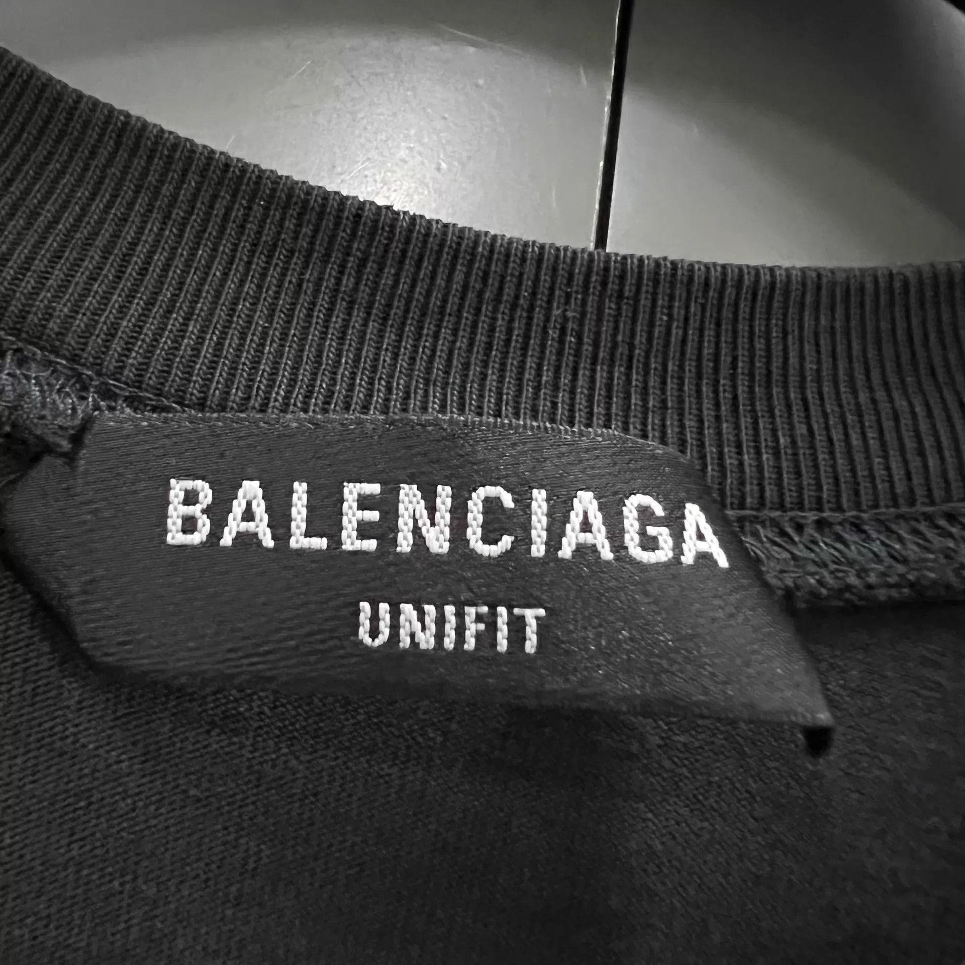 Balenciaga Black Short Sleeve Graphic Tee Size US XS / EU 42 / 0 - 3 Thumbnail