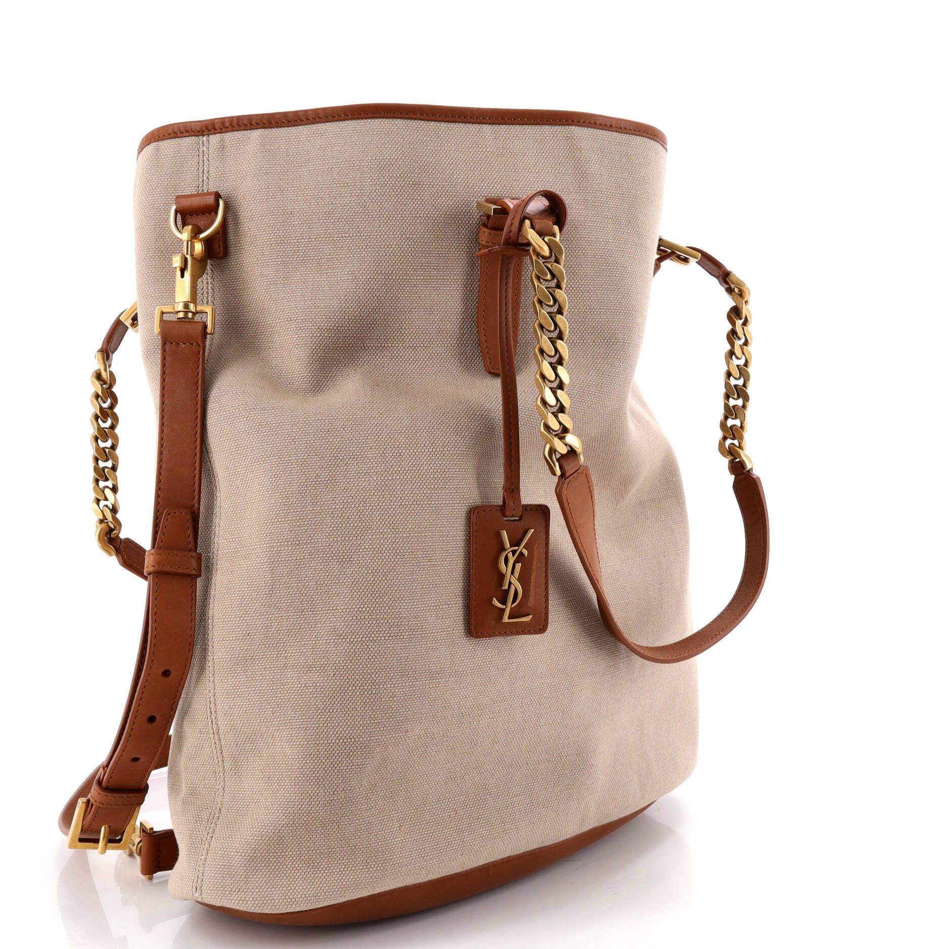Saint Laurent Paris Sac Shopping Chain Tote Size ONE SIZE - 2 Thumbnail