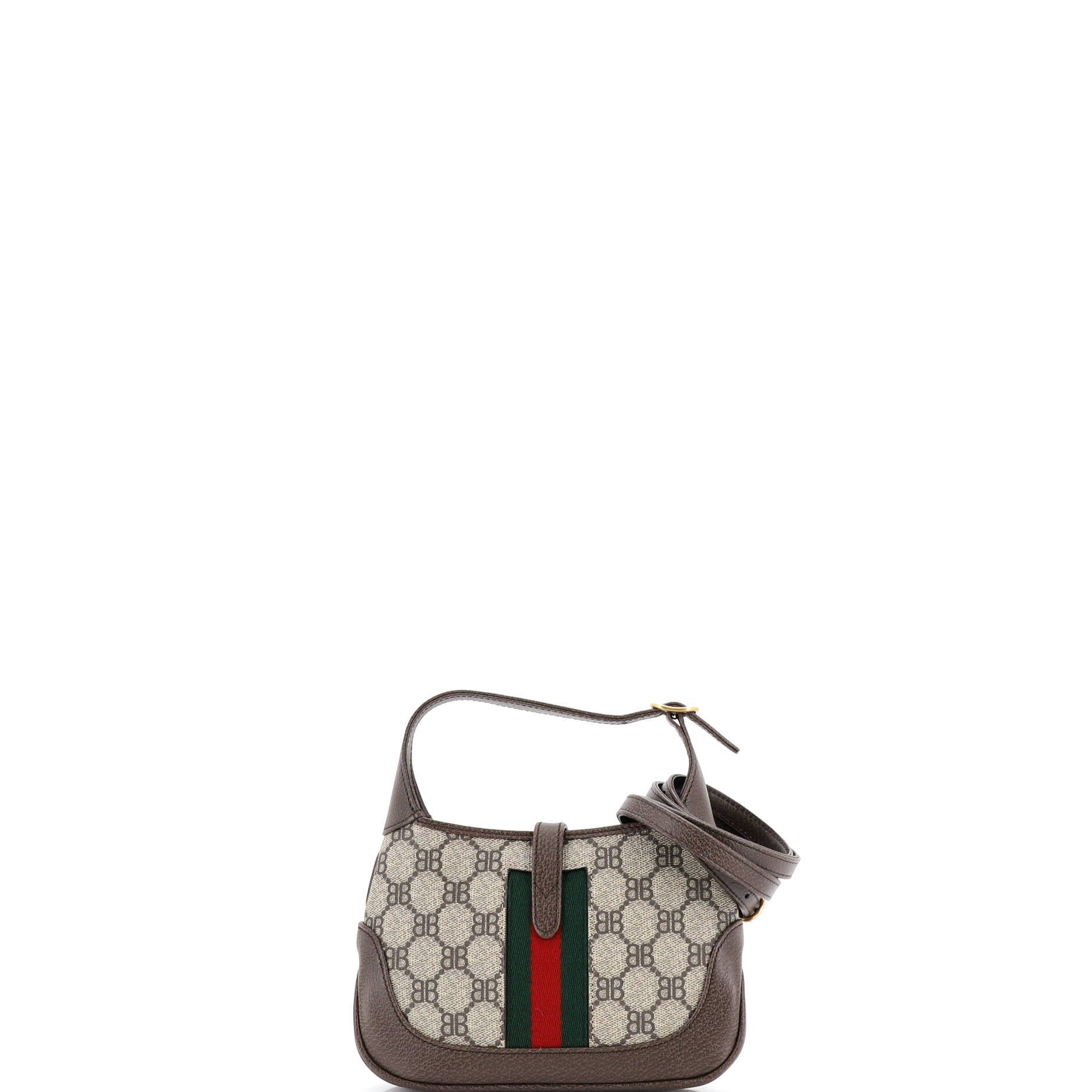 Balenciaga x Gucci The Hacker Project Jackie 1961 Hobo Size ONE SIZE - 3 Thumbnail