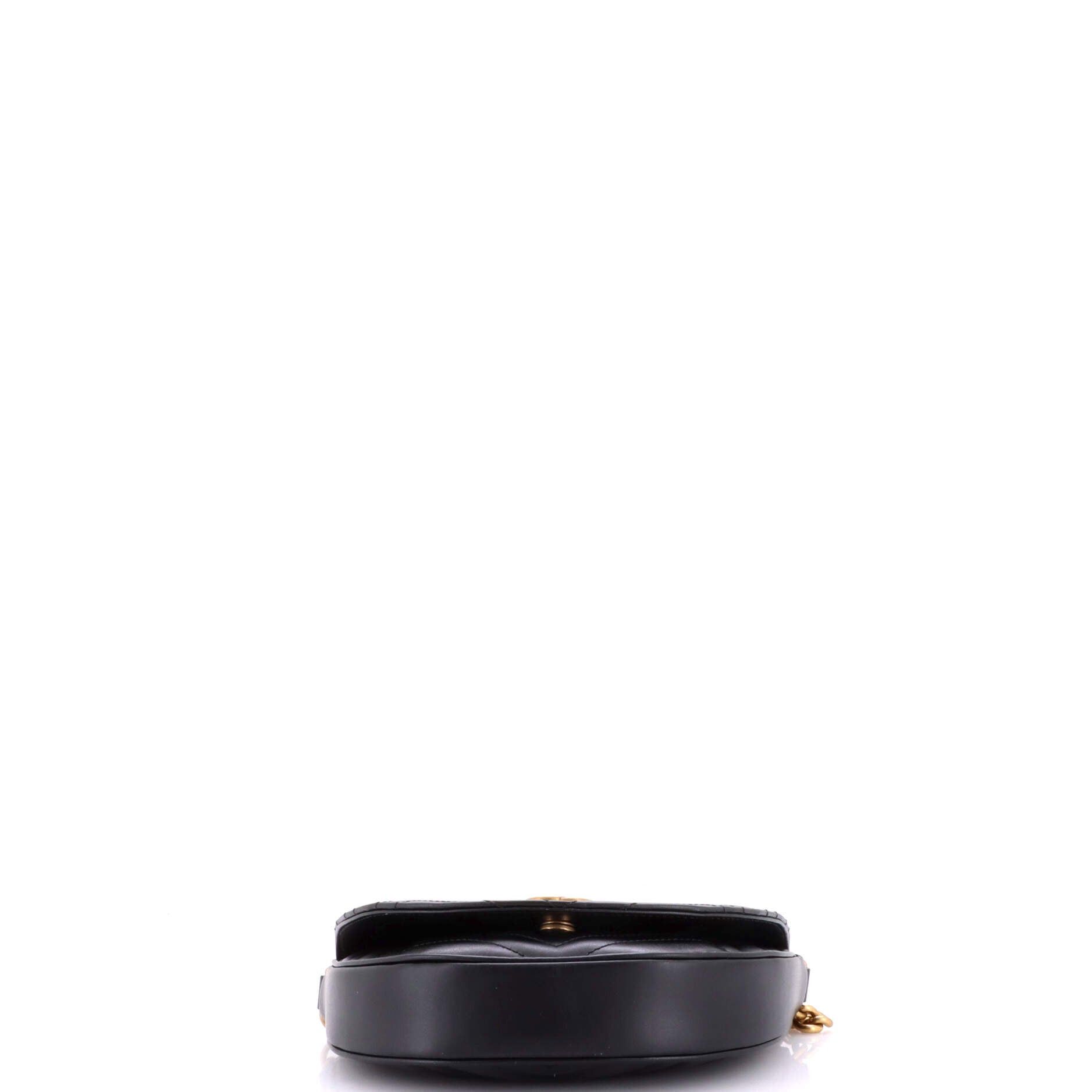 Gucci GG Marmont Half Moon Flap Crossbody Bag Size ONE SIZE - 4 Thumbnail