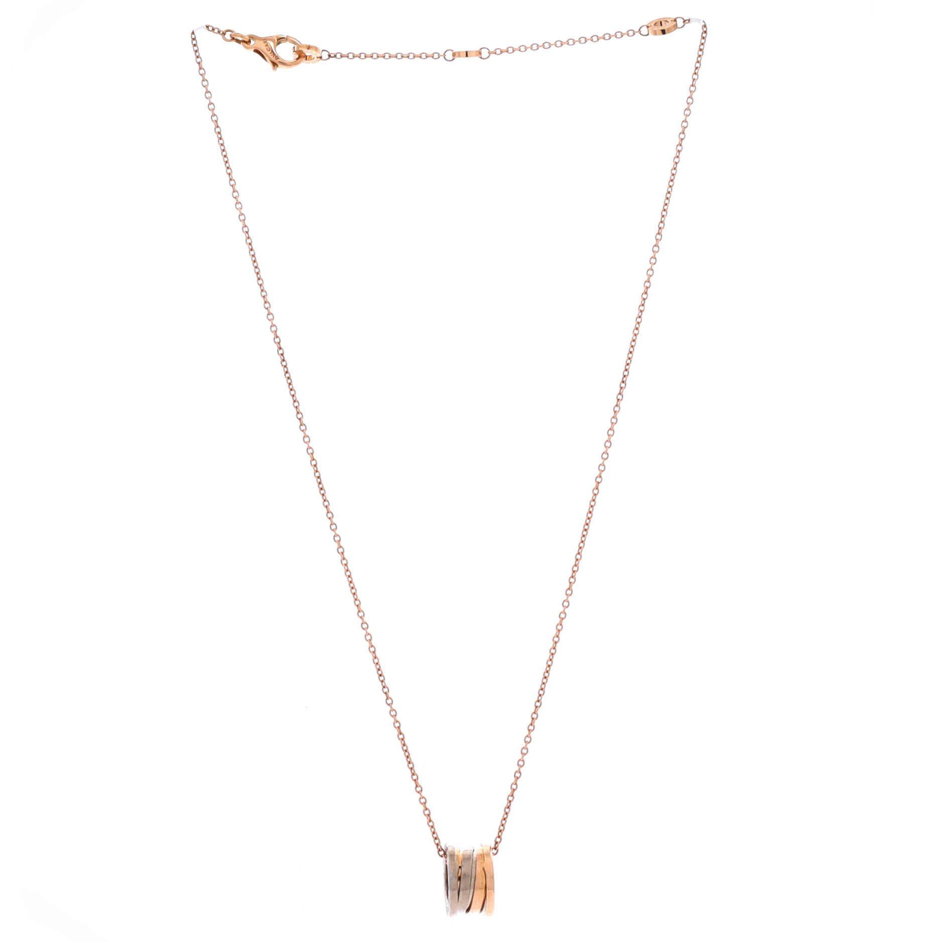 Bvlgari B.Zero1 Pendant Necklace Size ONE SIZE - 2 Thumbnail