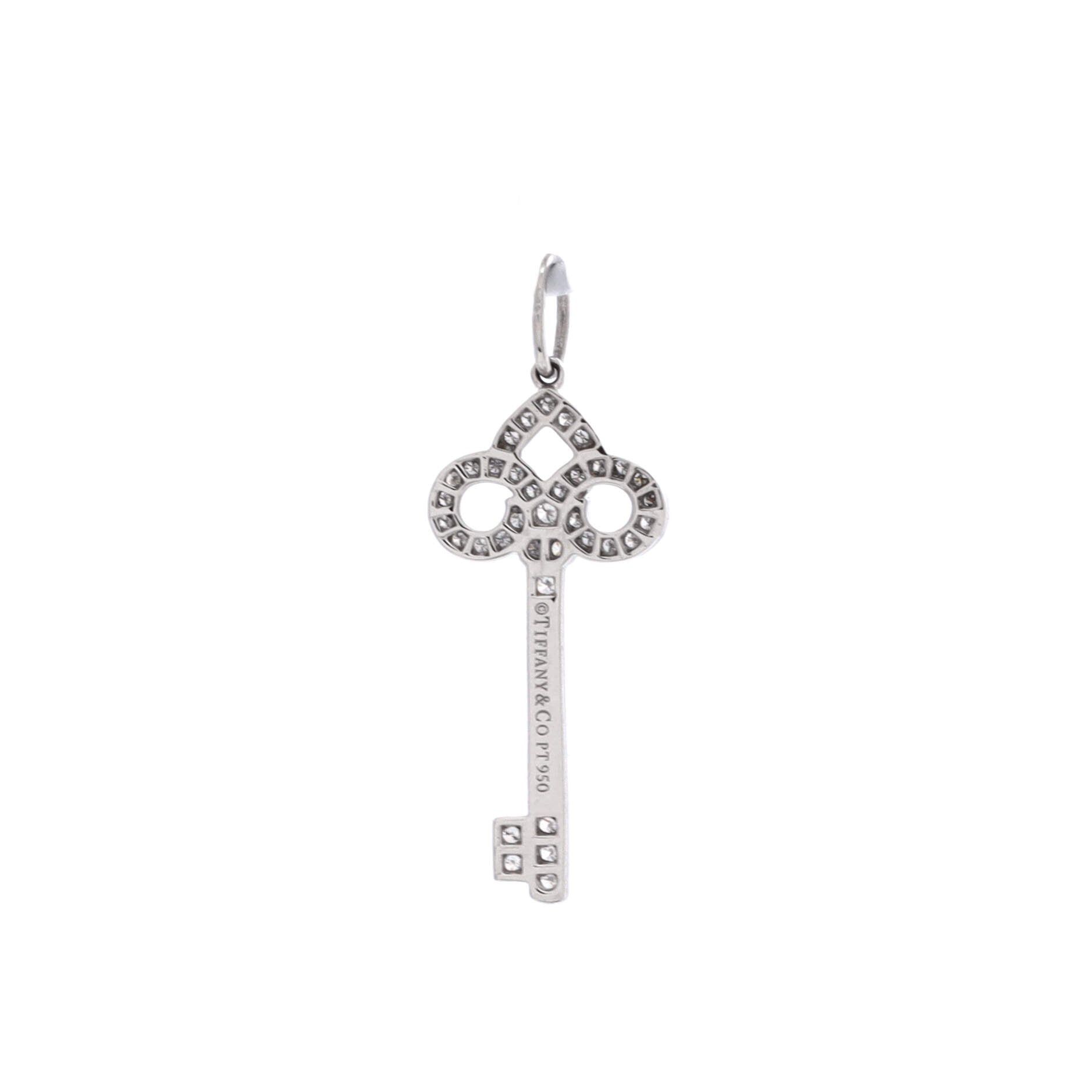 Tiffany & Co. Fleur De Lis Key Pendant Size ONE SIZE - 3 Thumbnail