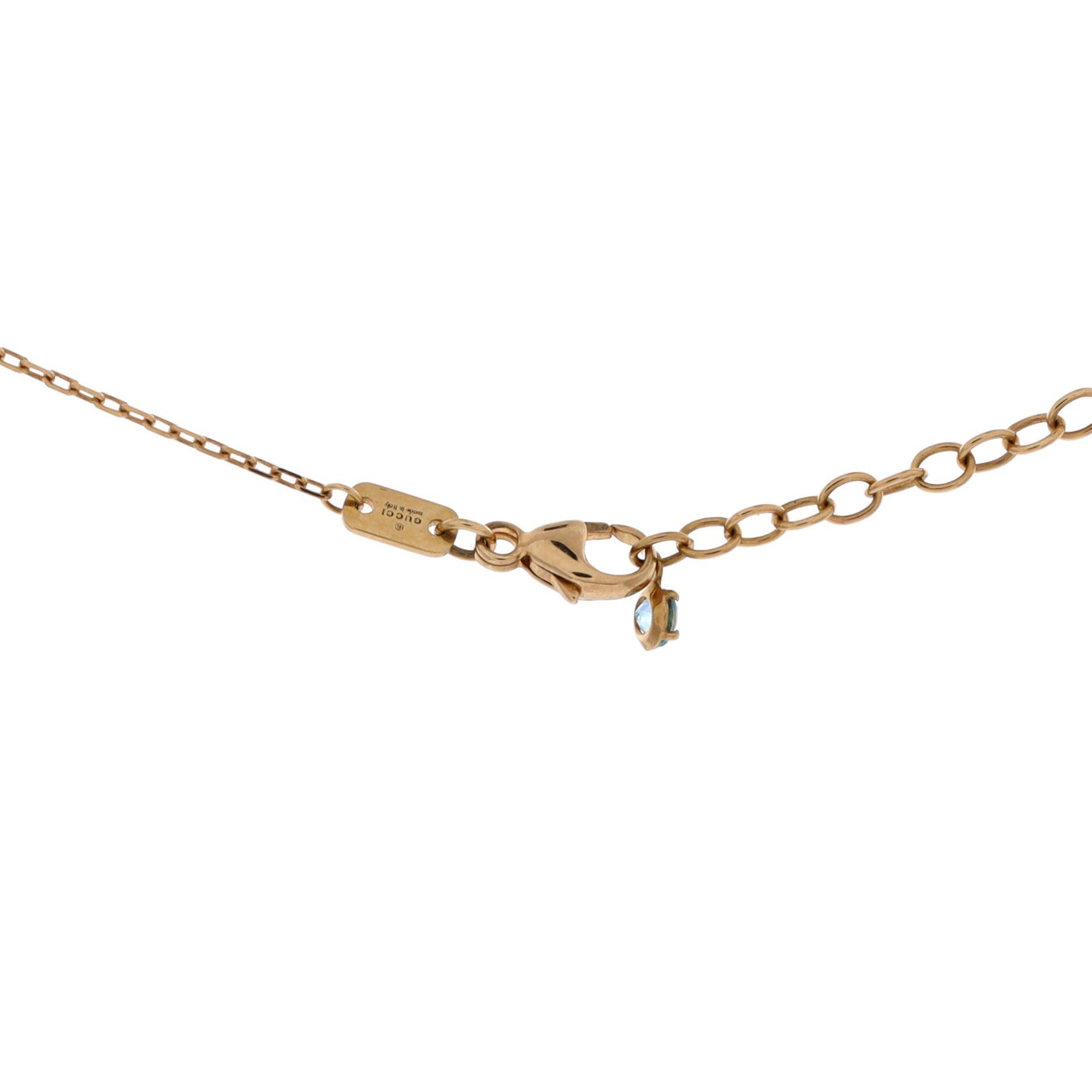 Gucci GG Running Station Necklace Size ONE SIZE - 3 Thumbnail