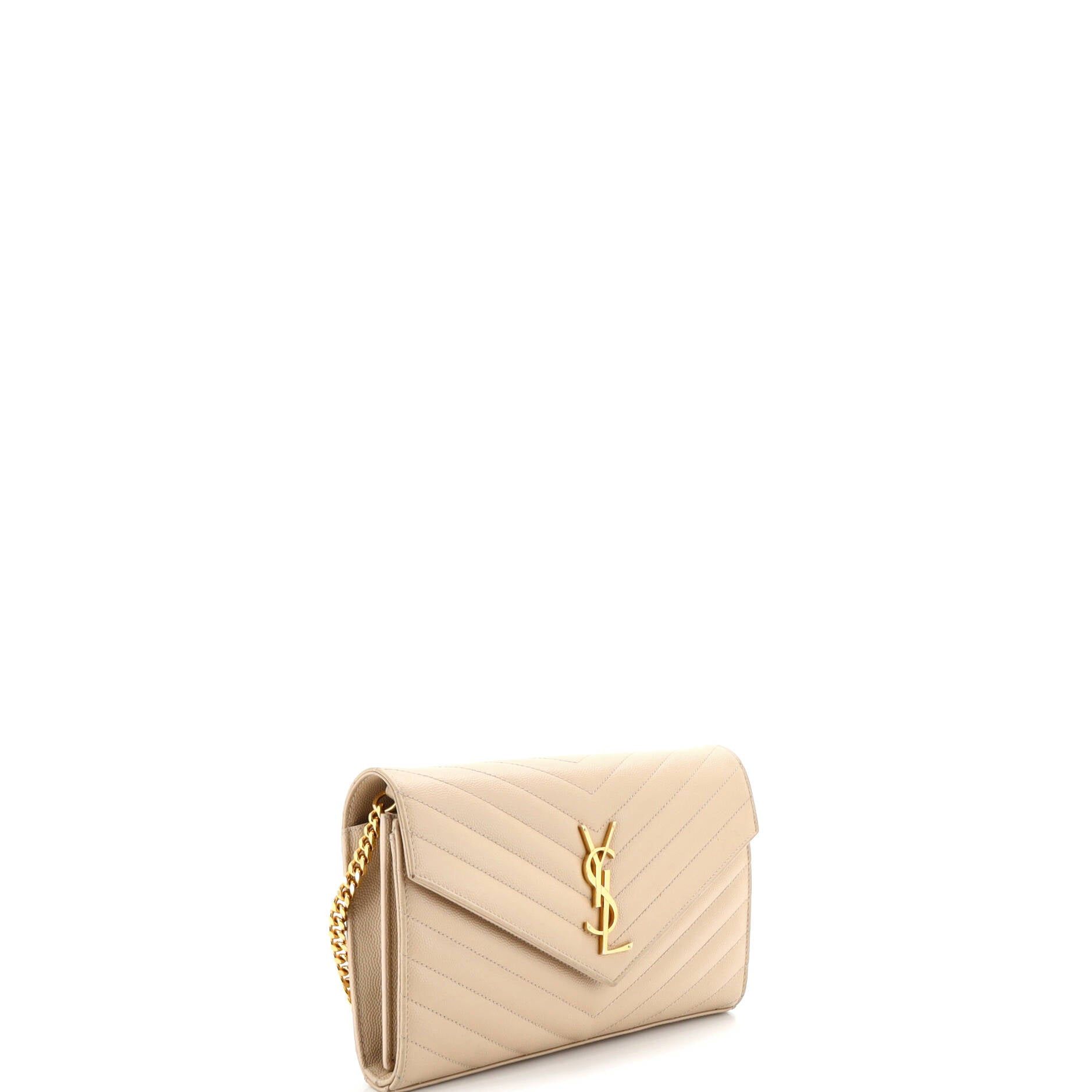 Saint Laurent Paris Classic Monogram Wallet on Chain Size ONE SIZE - 2 Thumbnail