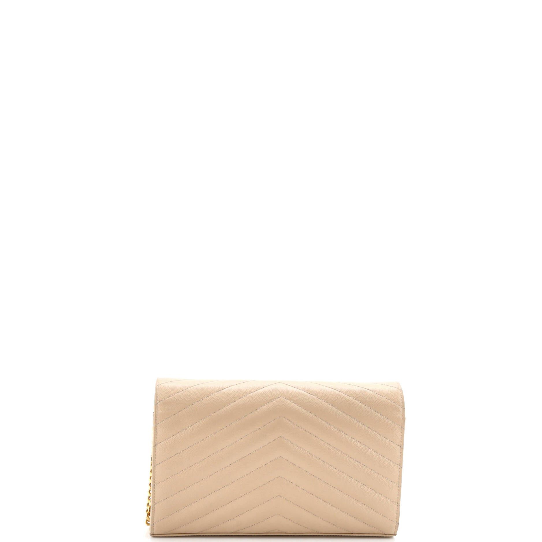 Saint Laurent Paris Classic Monogram Wallet on Chain Size ONE SIZE - 3 Thumbnail